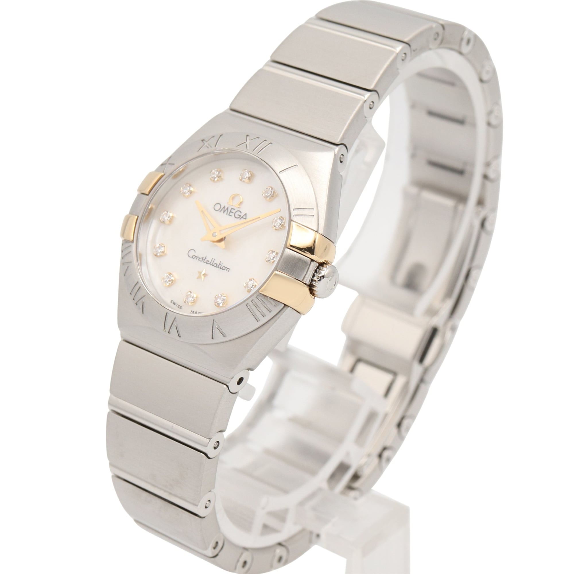 Omega Constellation 123.20.24.60.55.006 White Dial 24mm Watch