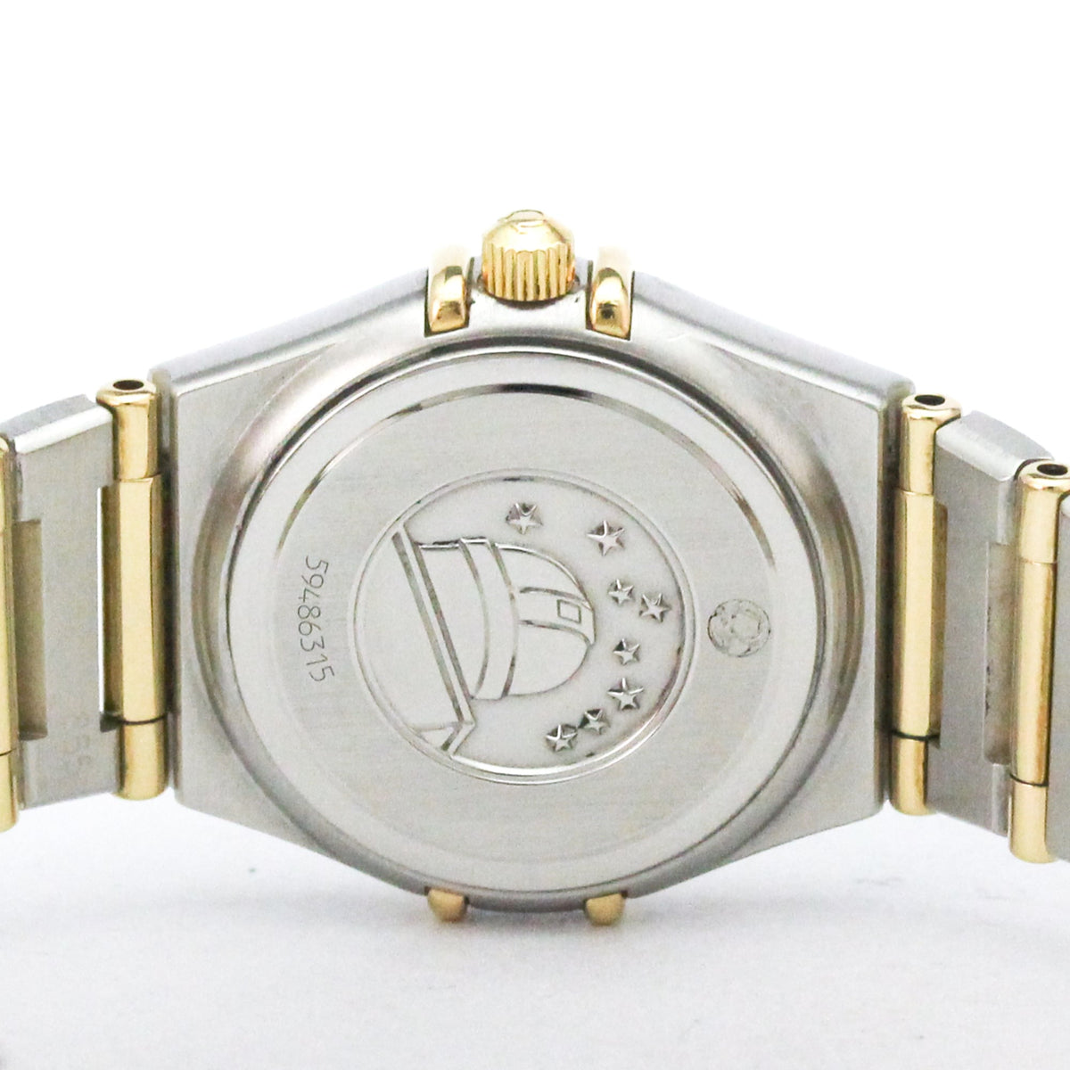 Montre Omega Constellation 1267.1 à cadran doré, 22 mm