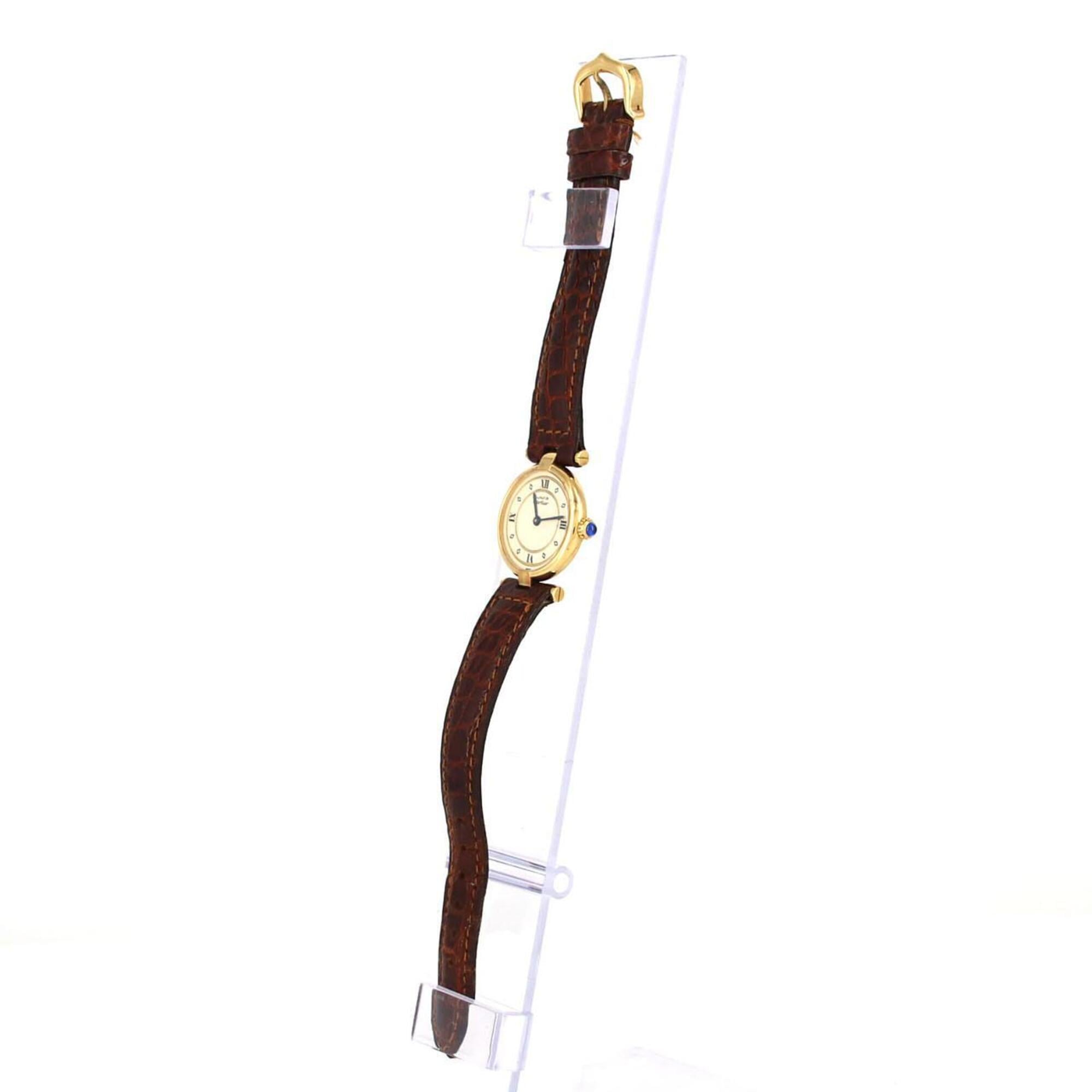 Cartier Must W1002353 Ivory Dial 24mm Watch