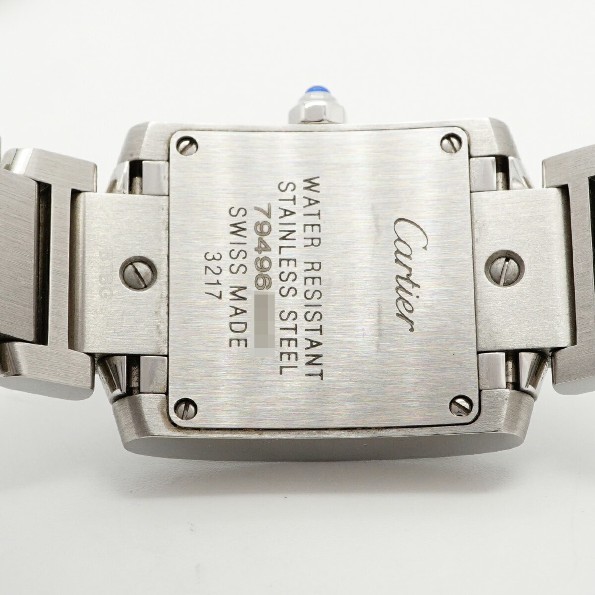 Cartier Tank Française SM W51008Q3 Ivory Dial Women's Watch