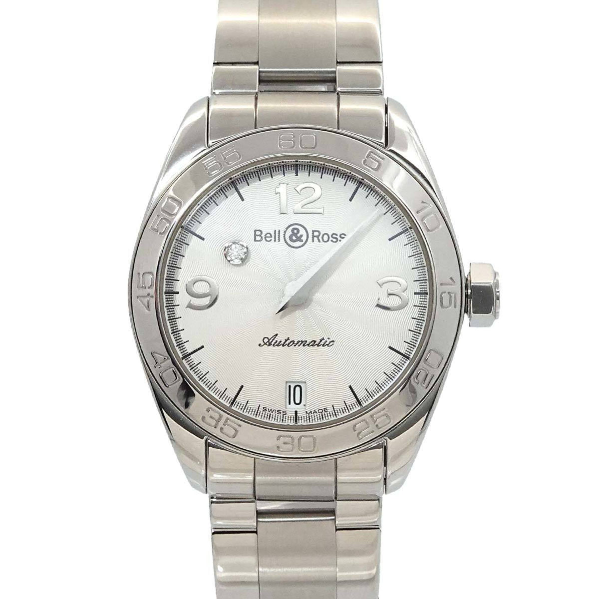 Bell & Ross Mystery Diamond 215S Silber Zifferblatt 34 mm Uhr