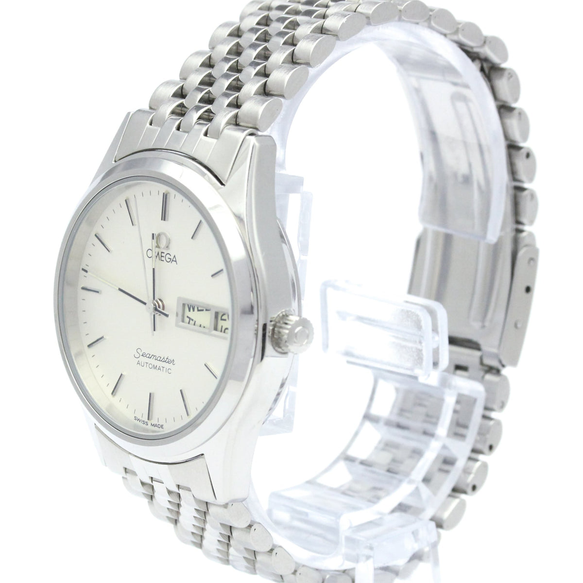 Omega Seamaster 1660279 Silver Dial 34mm Watch