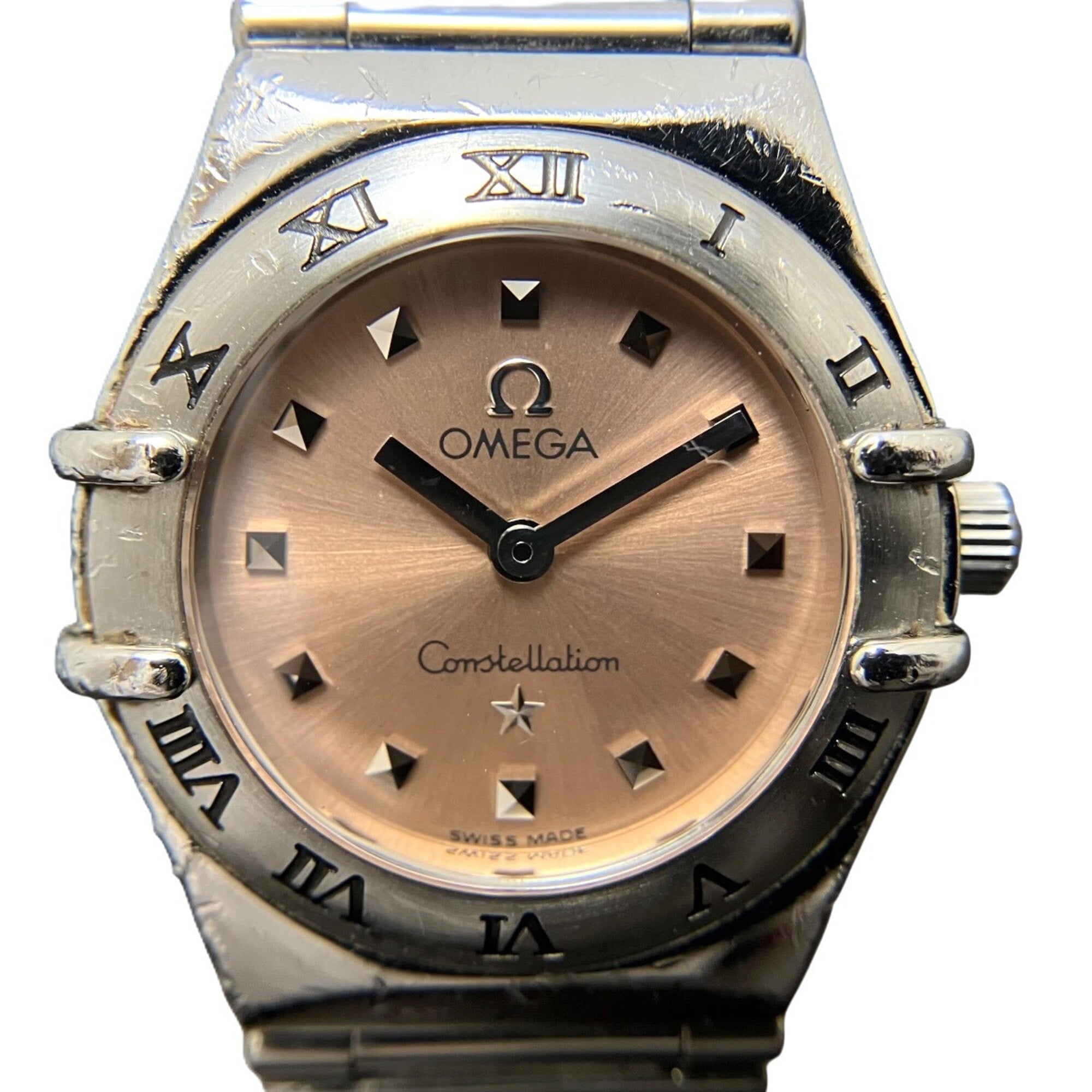 Omega My Choice Mini Constellation Total Weight 43g Stainless Steel Quartz Movement Copper Dial 1561.61