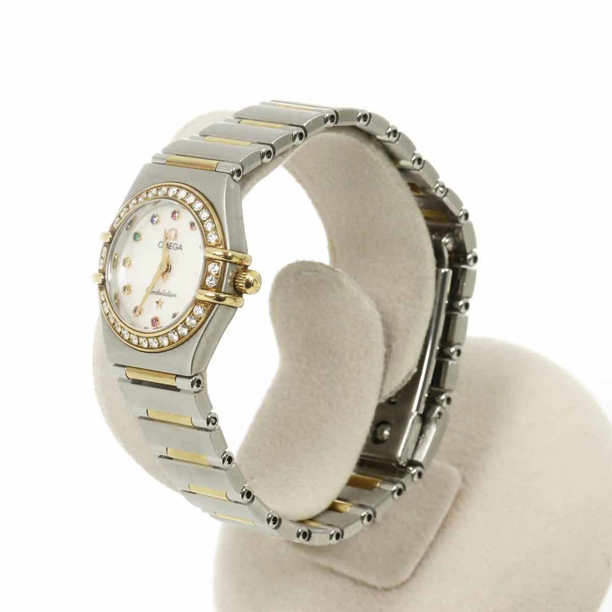 Omega Constellation Mini My Choice Iris 1365 79 Horloge met witte wijzerplaat, 23 mm