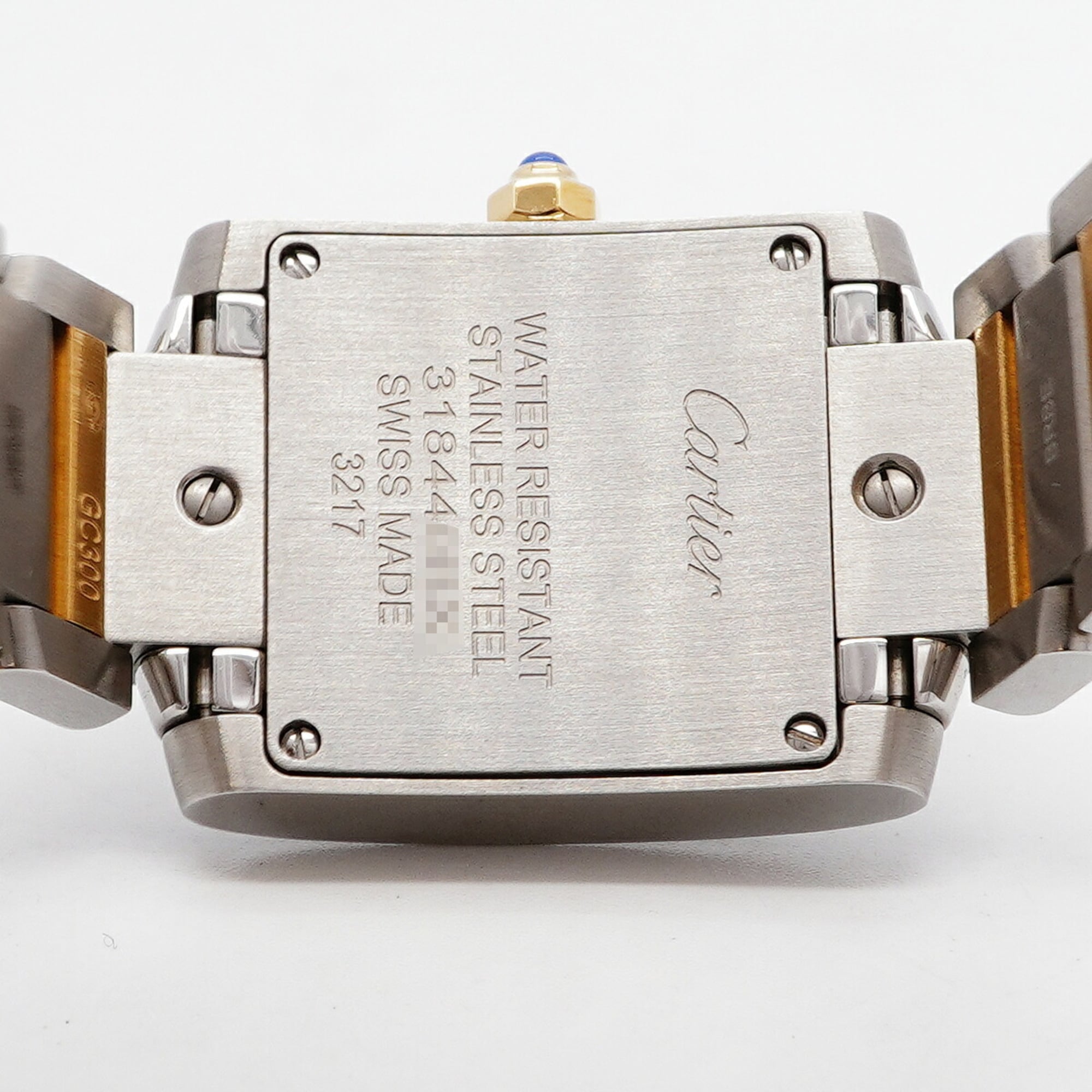 Cartier Tank Française SM W51007Q4 Ivory Dial 20mm Watch