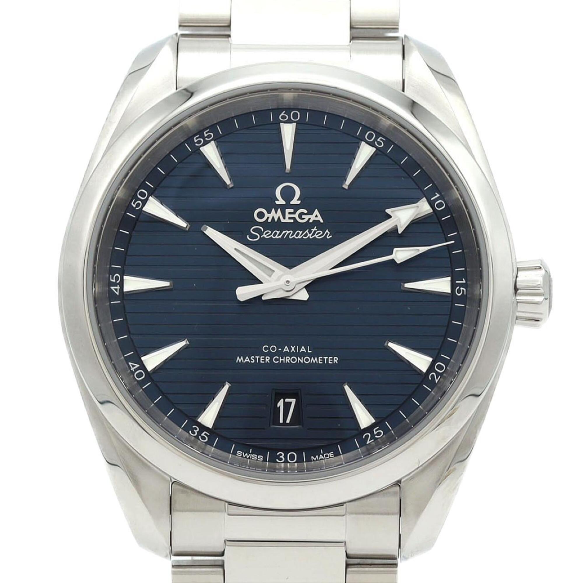 Omega Seamaster 220.10.38.20.03.001 Blue Dial 38mm Watch