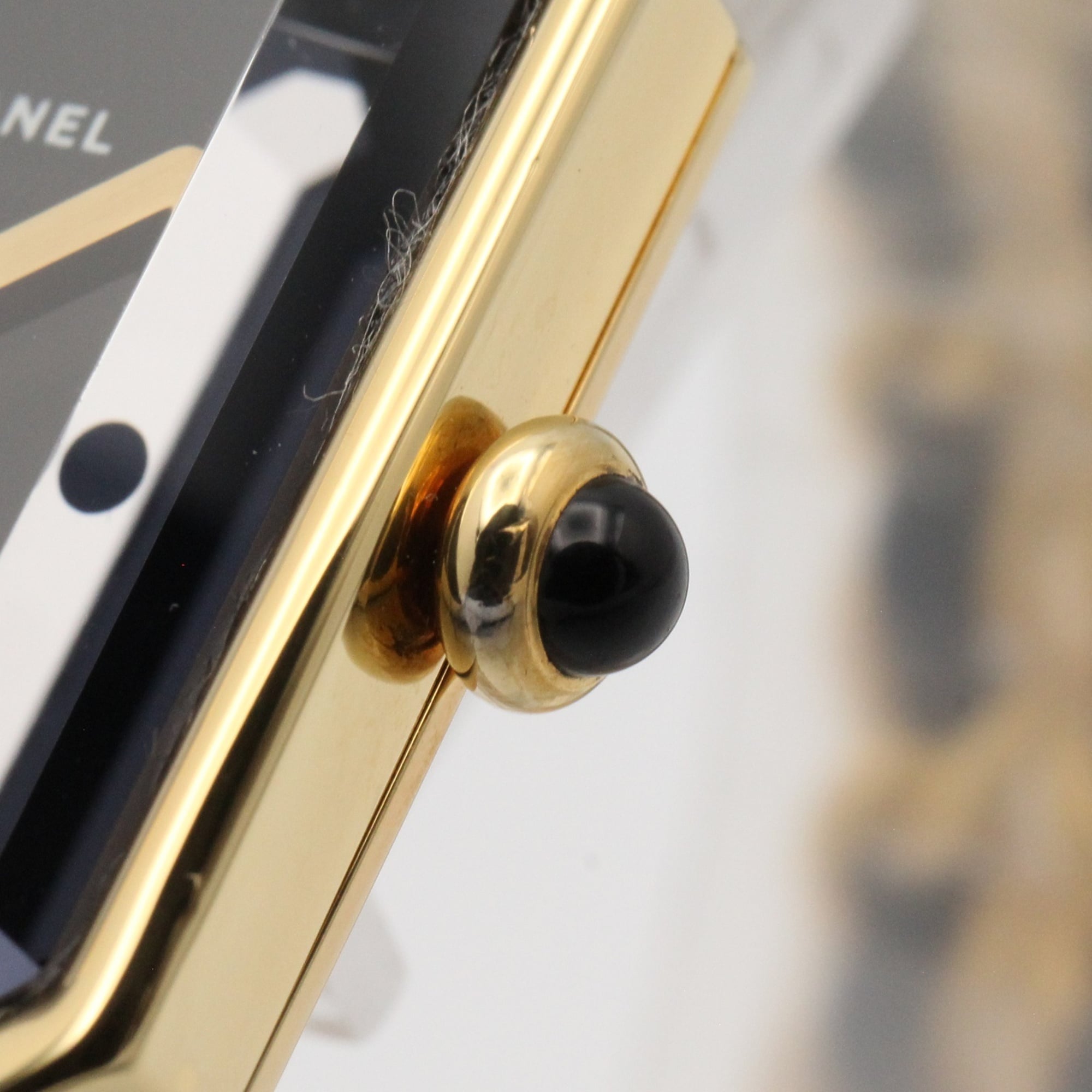 Chanel CHANEL Première M H0001 horloge met zwarte wijzerplaat, 20 mm