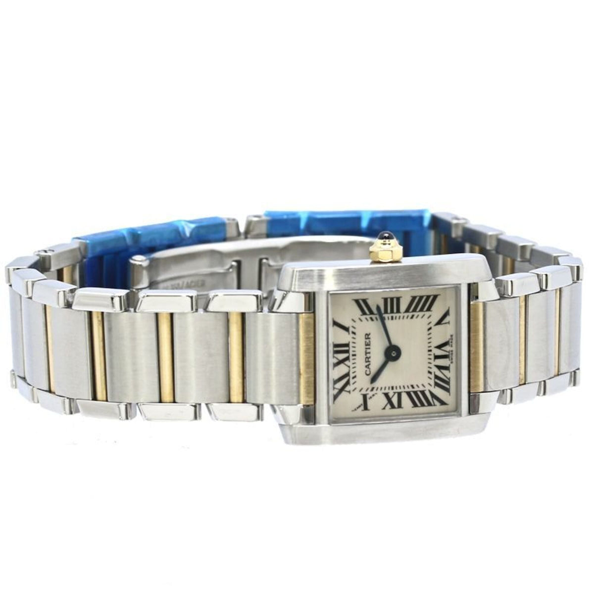 Montre Cartier Tank Française SM W51007Q4 Ivoire cadran 20 mm