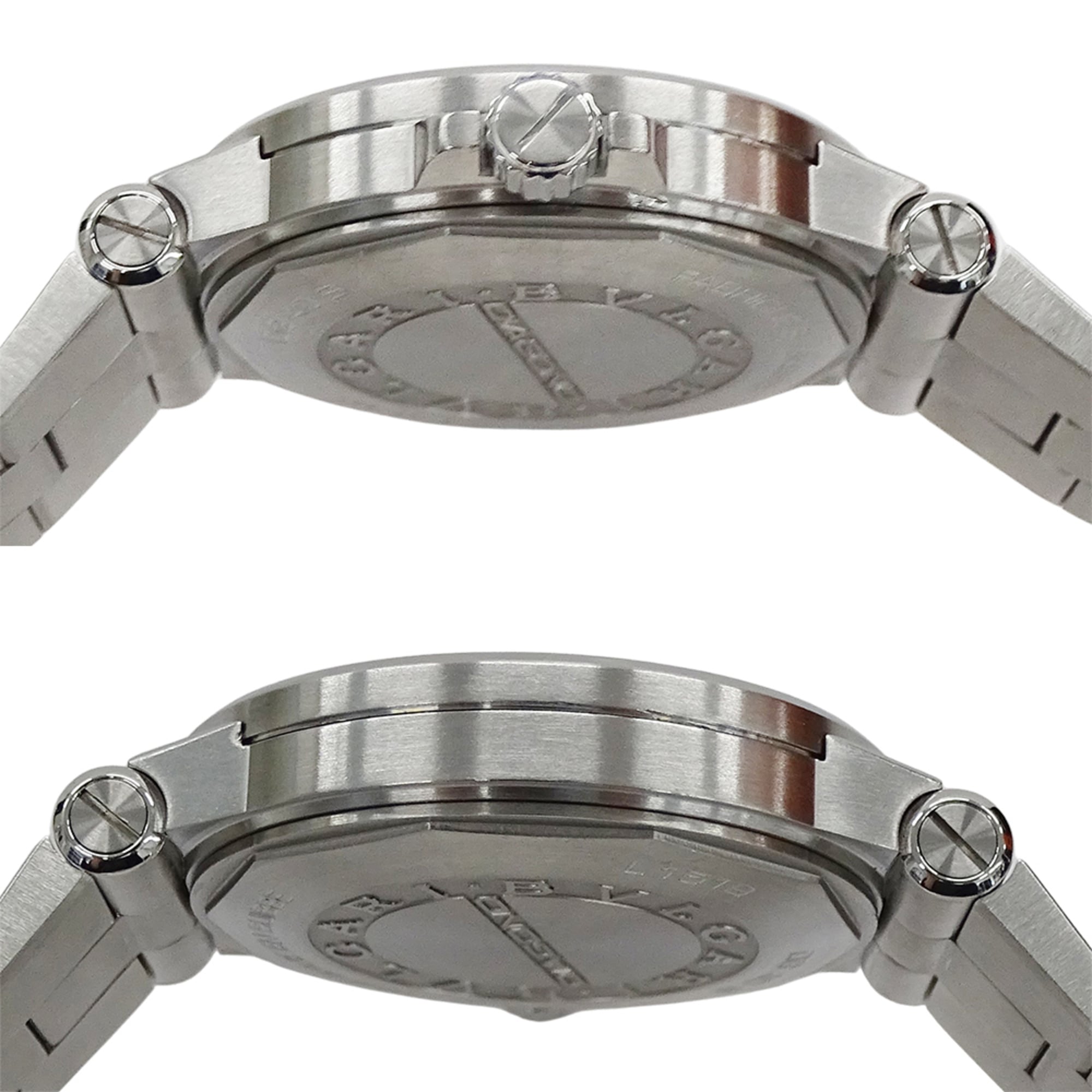 Bulgari BVLGARI Montre Pour Hommes, Diagono Date, Automatique, acier inoxydable (SS), DG40S, argent