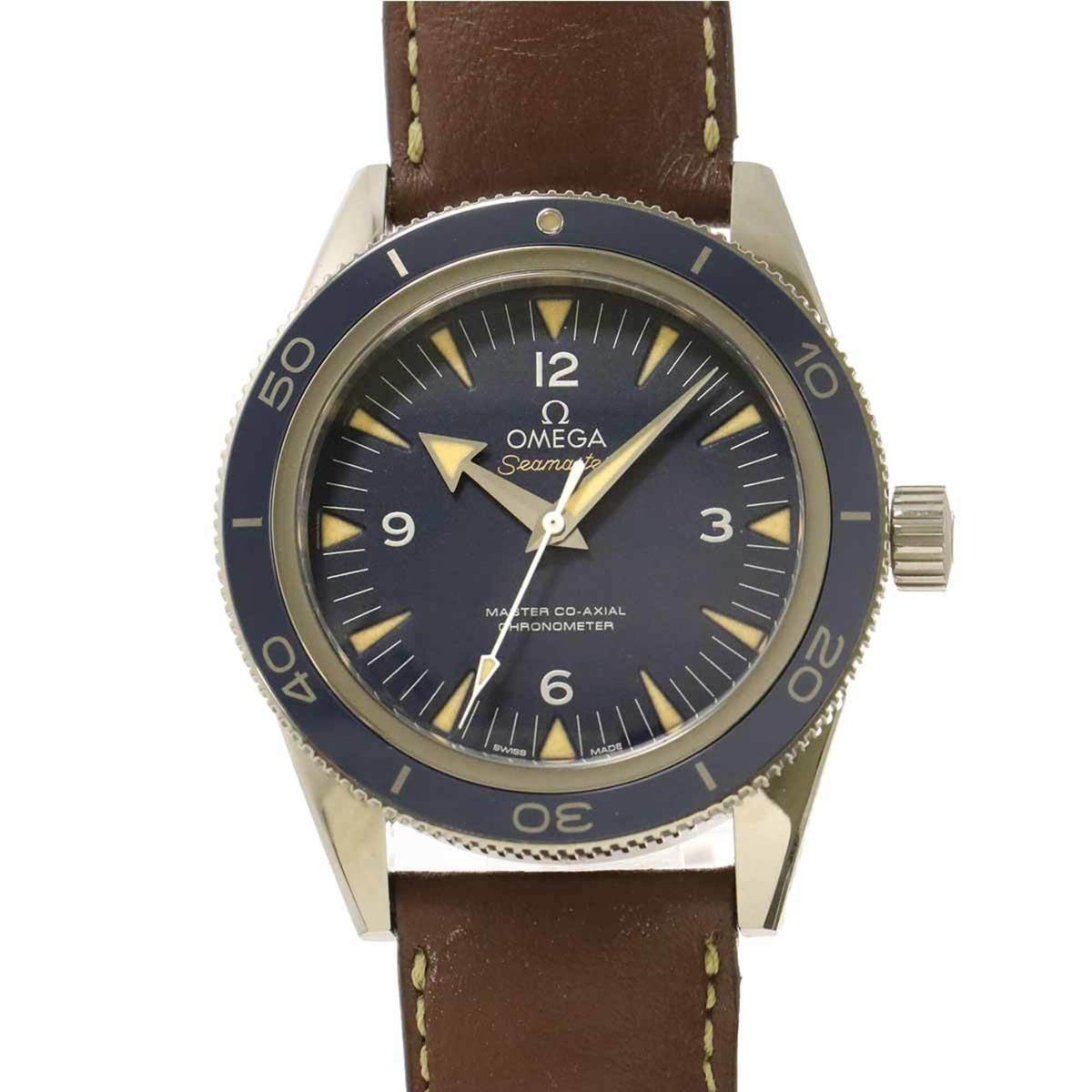 Omega Seamaster 233 92 41 21 03 001 Blaues Zifferblatt 41 mm Uhr