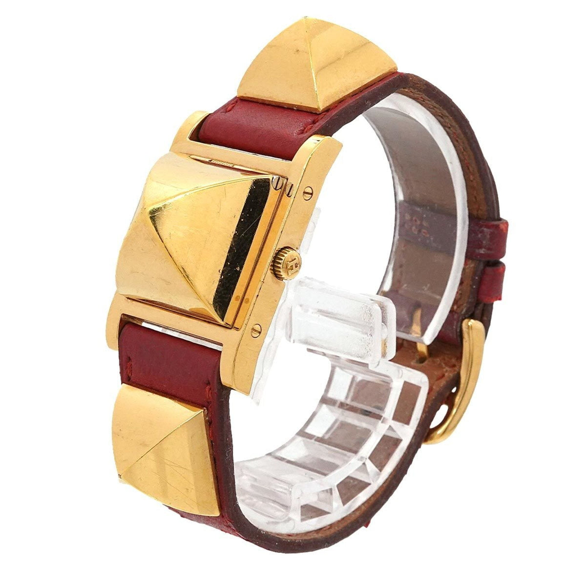 Hermes Medor Weiß Zifferblatt 23 mm Uhr