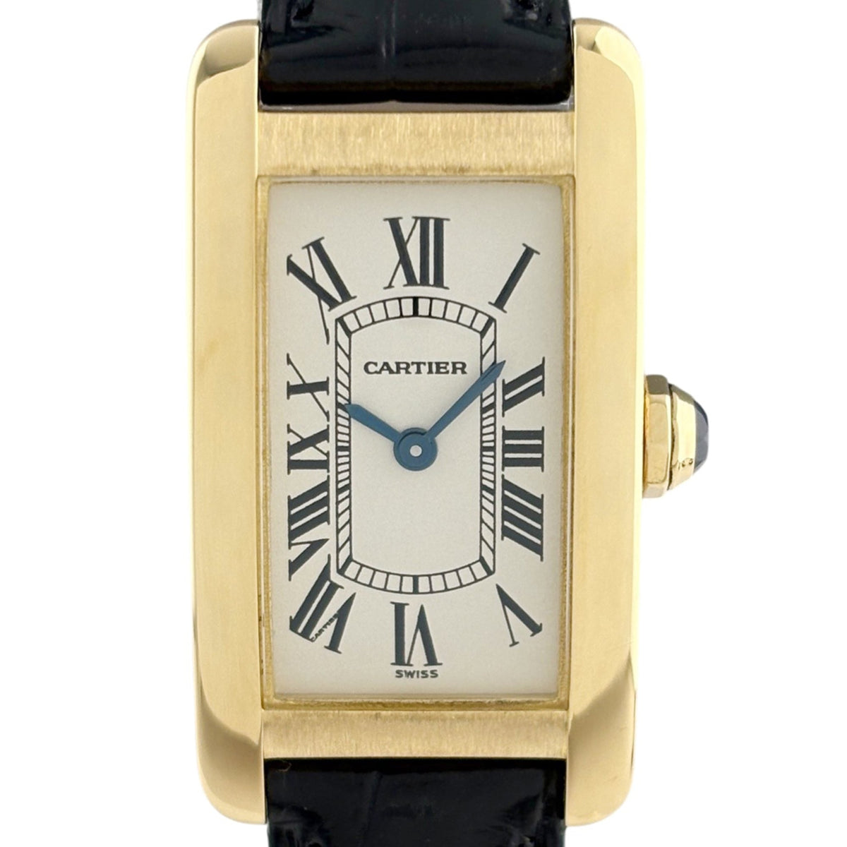 Cartier Tank American SM W2601556 Ivory Dial 20mm Watch