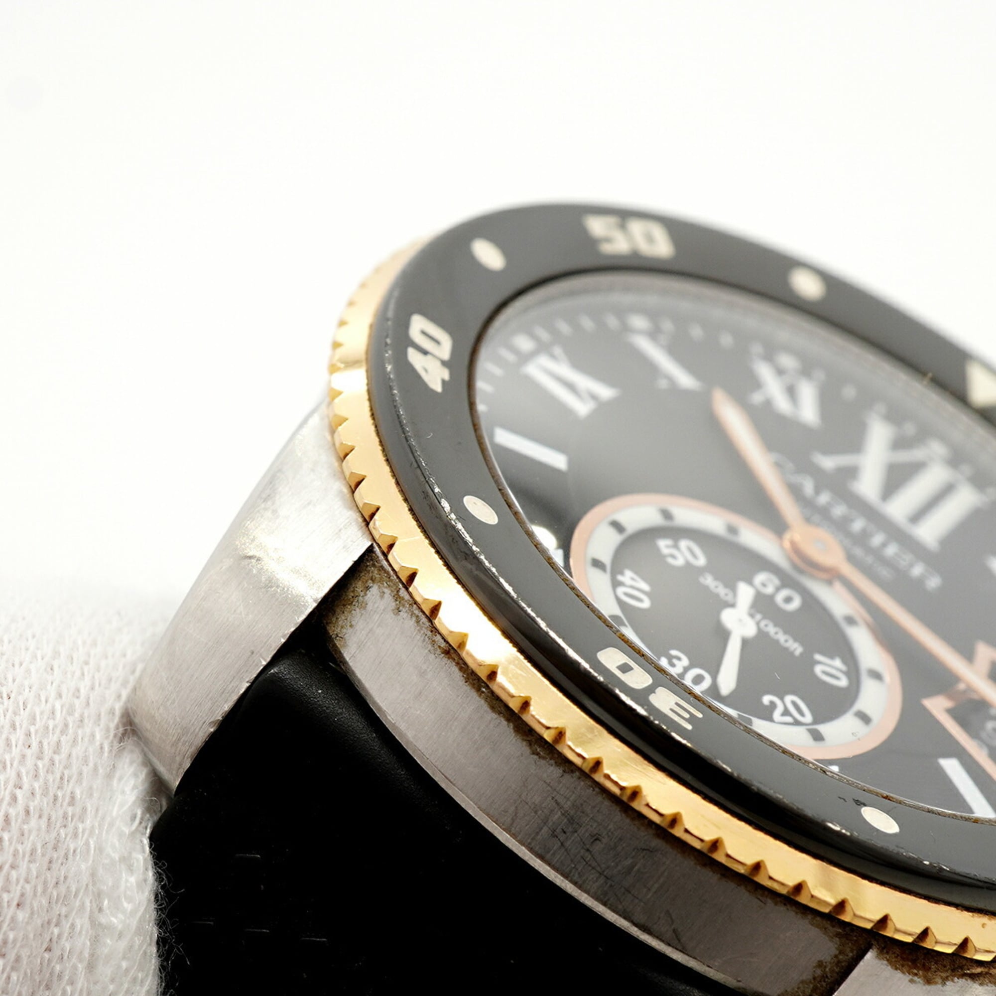 Cartier Calibre diver W7100055 Black Dial Stainless steel 43mm Watch