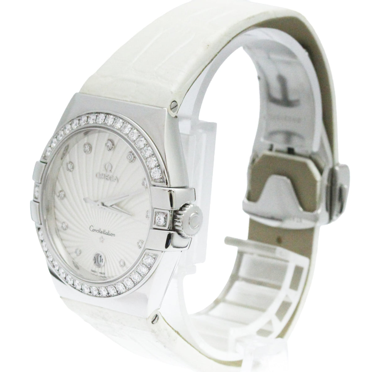 Omega Constellation 123.18.35.60.52.001 Silver Dial 35mm Watch