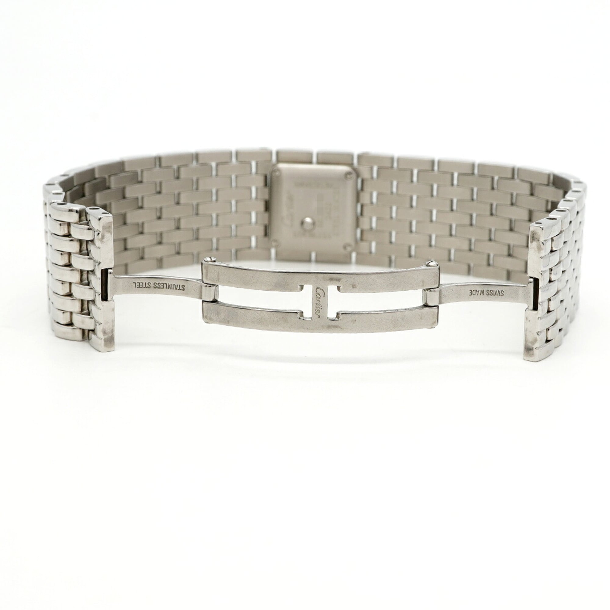 Cartier PanthÃ¨re Ruban LM W61004T9 Silver Dial Wo