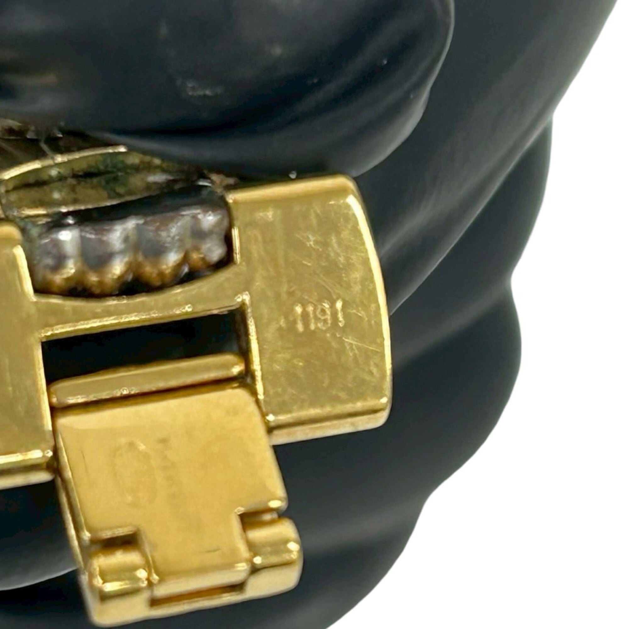 Christian Dior Vintage Octagon Stainless Steel Quartz Wrist Gold 31990