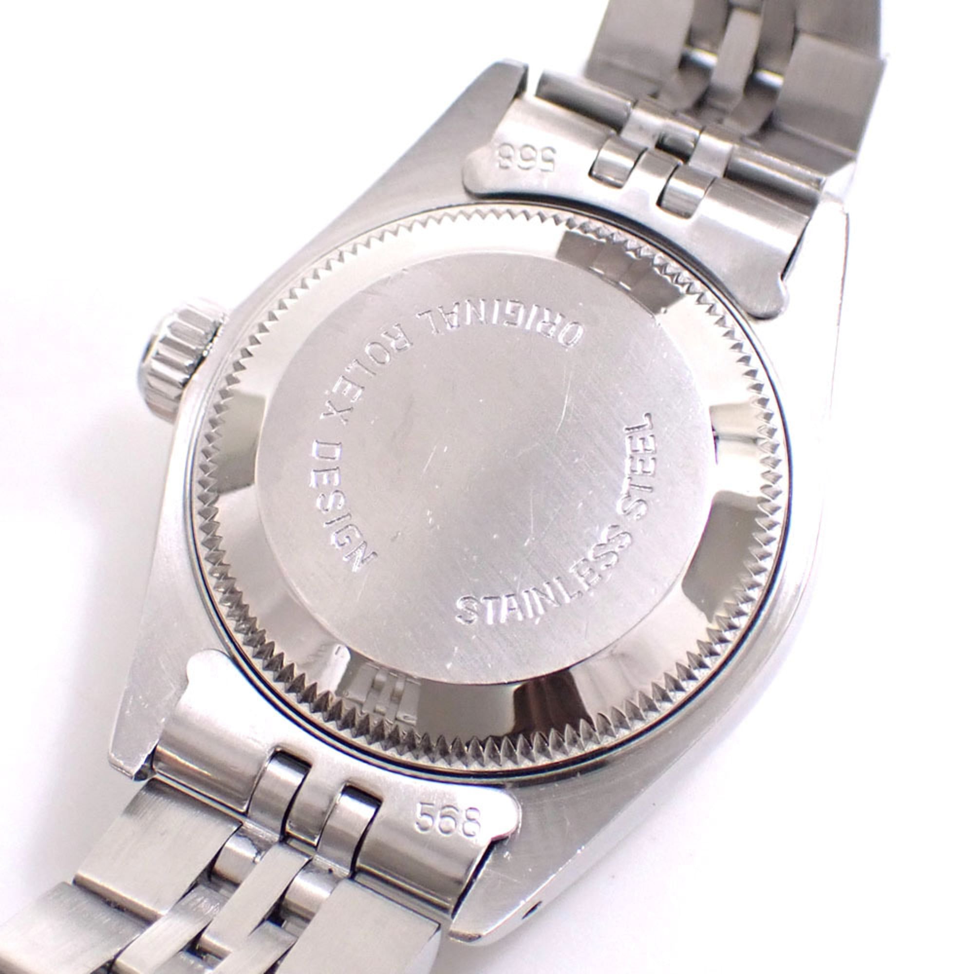 Rolex Datejust Ladies' 69174 Automatic R-serial number circa 1988 Stainless Steel & White Gold Automatic Silver Dial C2249641