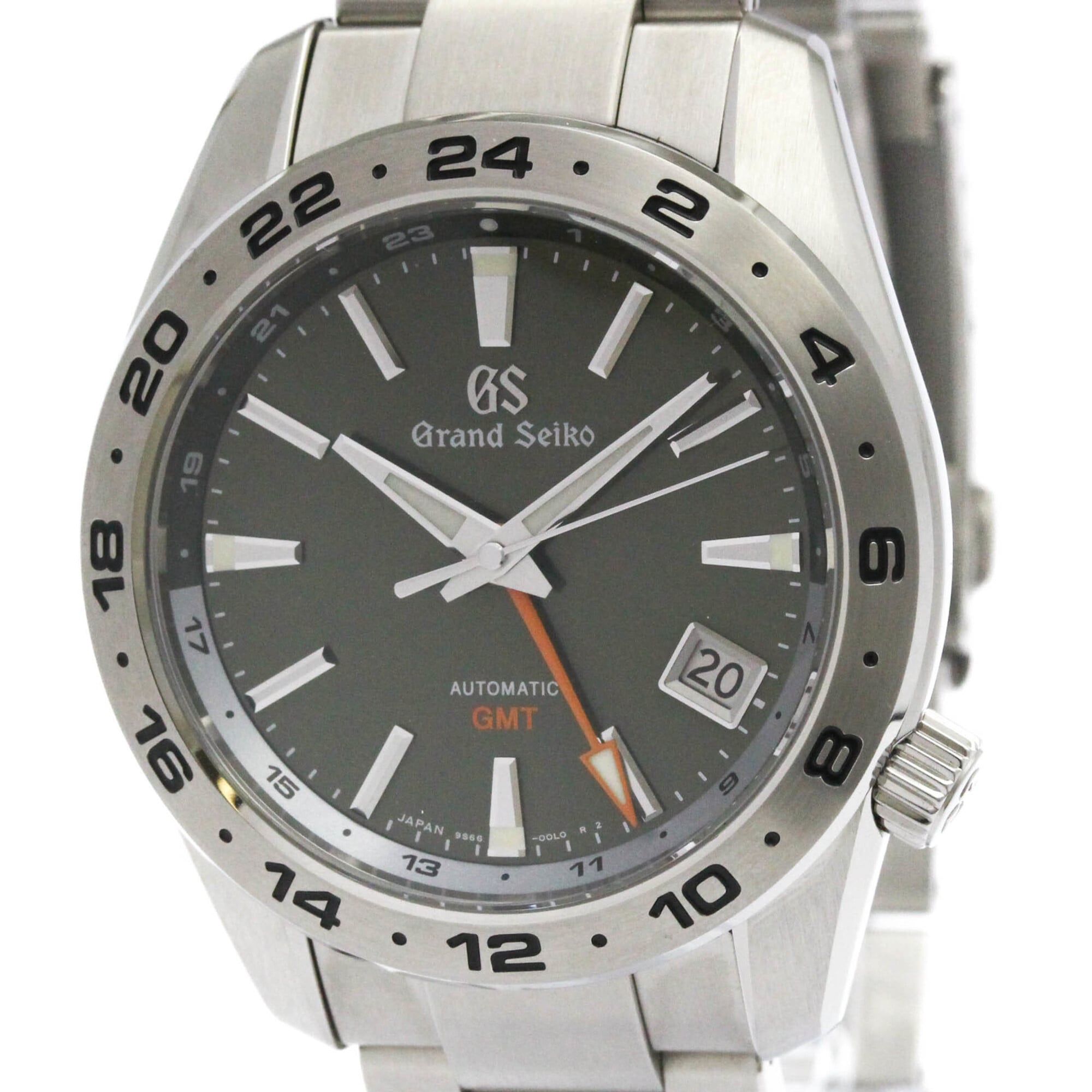 GRAND SEIKO Sports Collection Mechanical GMT Watch SBGM247(9S66-00J0) Mint Con