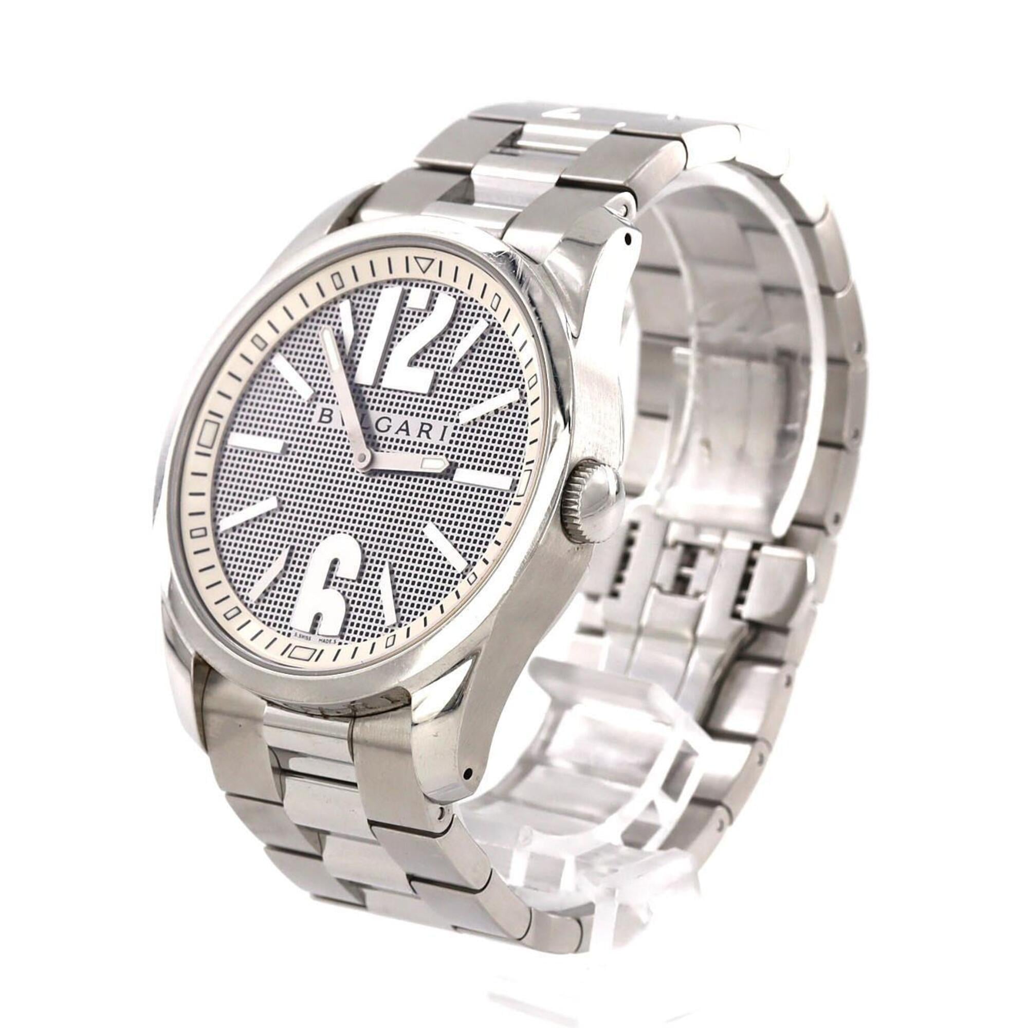 Bulgari Solotempo ST42S ST42SS Stainless Steel Quartz