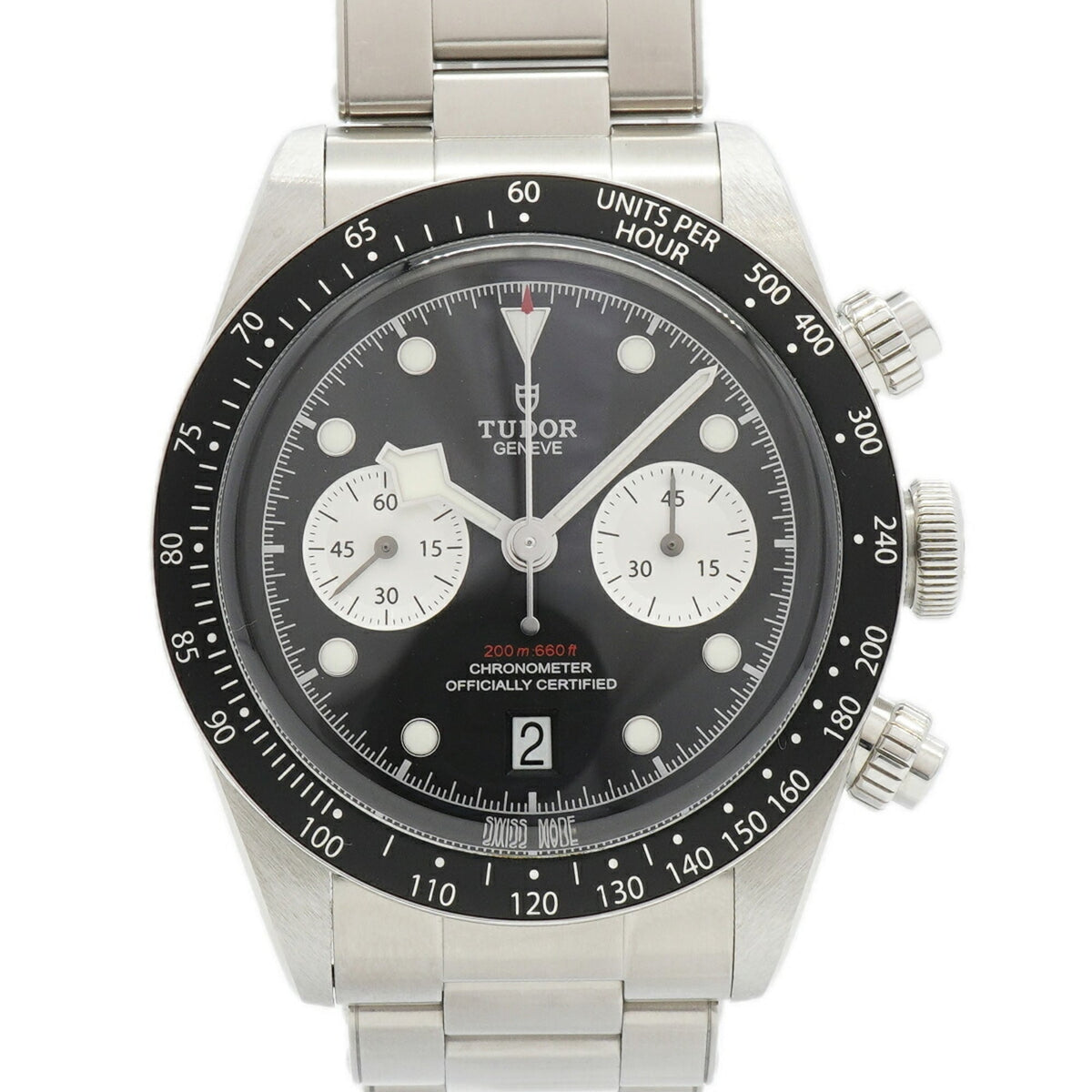 Tudor Black Bay Chrono 79360N Black Dial 41mm Watch