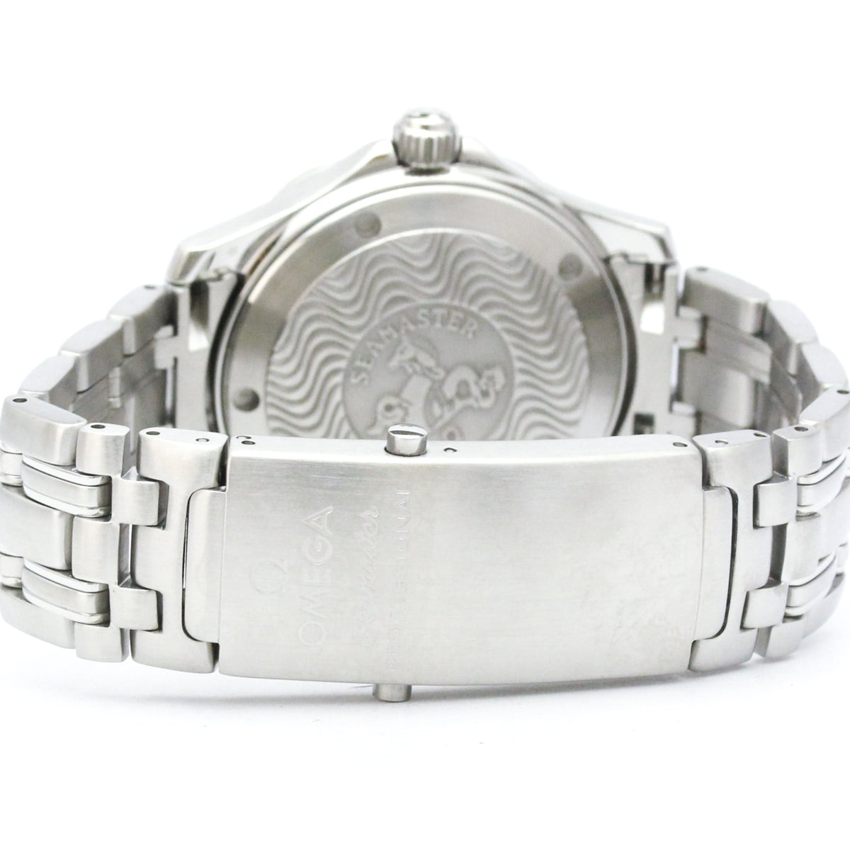 Omega Seamaster 2562.8 horloge met blauwe wijzerplaat, 36 mm
