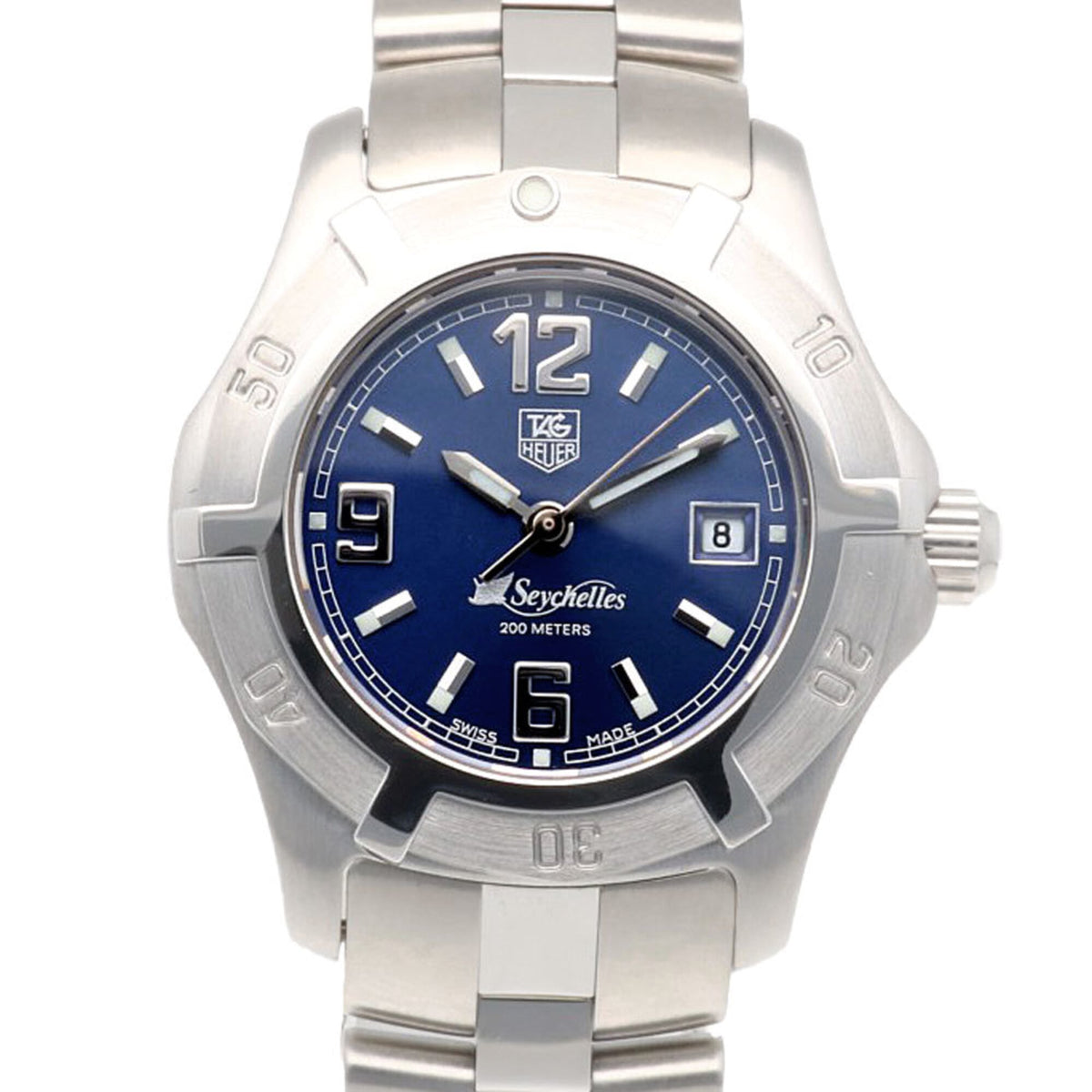 TAG Heuer Exclusive Seychelles WN131D Navy Dial 28mm Watch