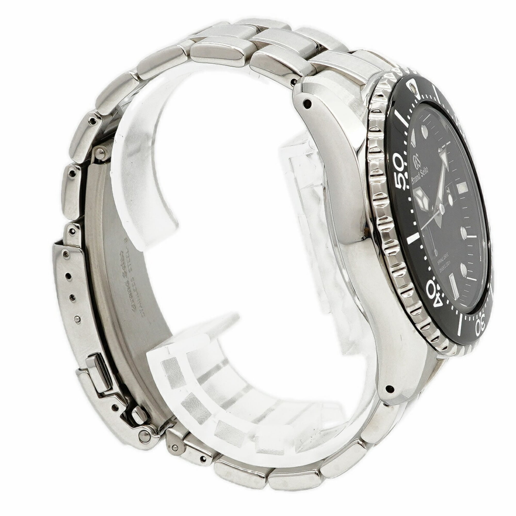 Seiko Grand SBGA461 9R65-0ED0 Black Dial Men's Watch
