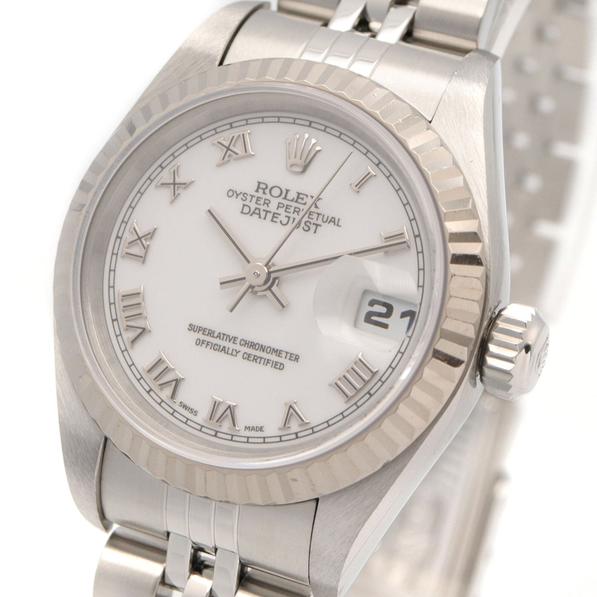 Rolex Datejust 79174 White Dial 26mm Watch