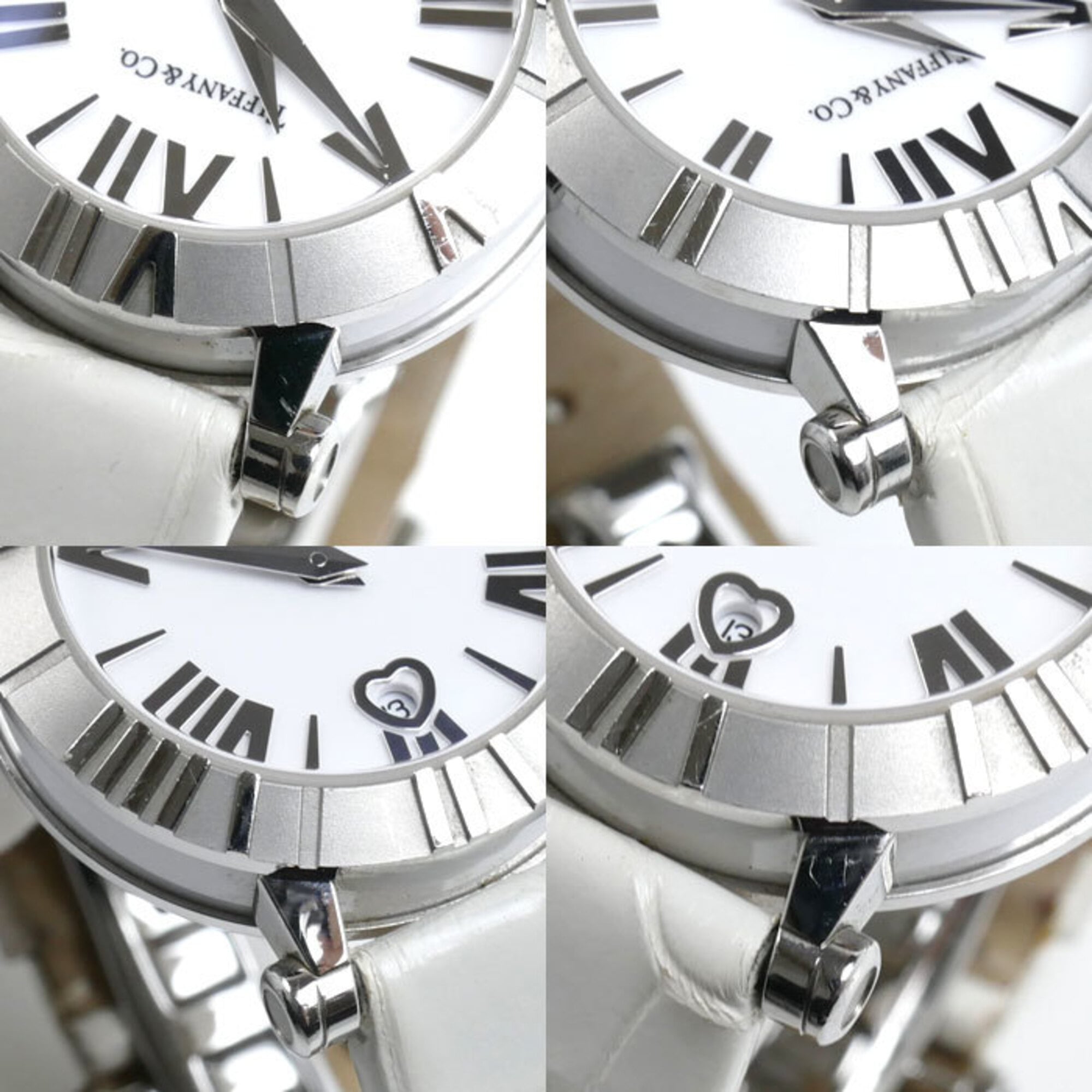 Tiffany Atlas Z1300.11.11.A20A71A White Dial 30mm Watch
