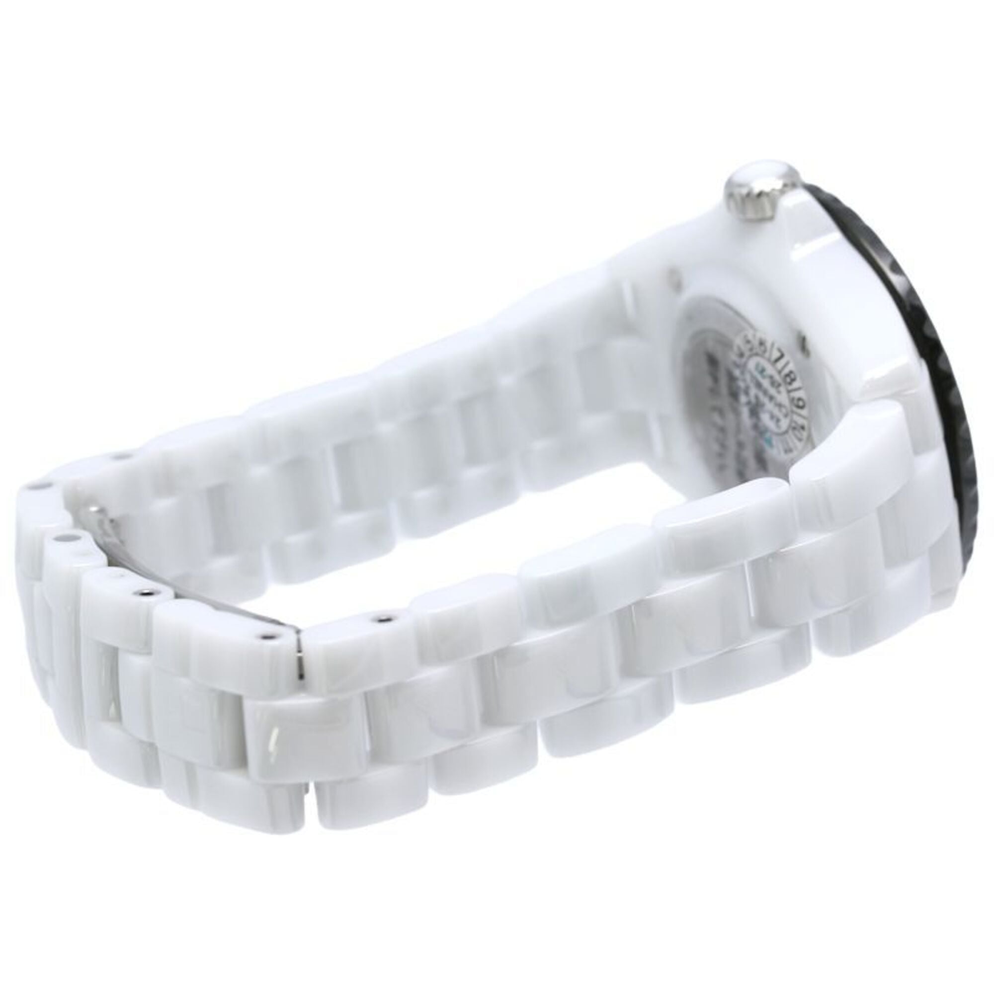 CHANEL J12 Couture H9763 Women's Watch, White Ceramic x Stainless Steel, 40446