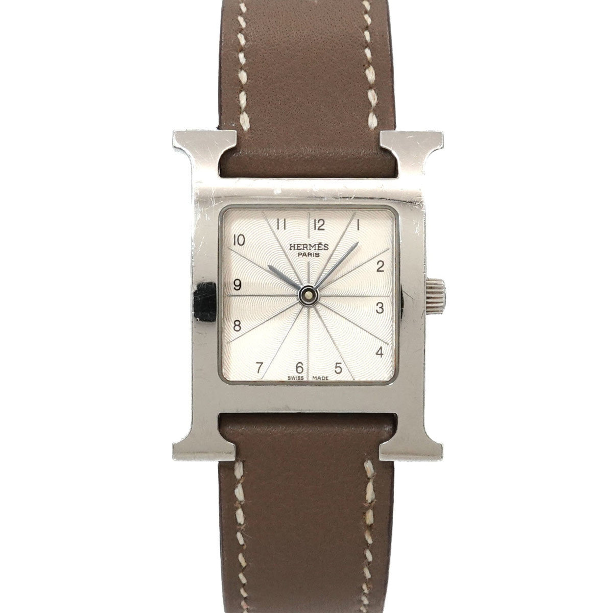 Hermes H- Silver Dial 21mm Watch