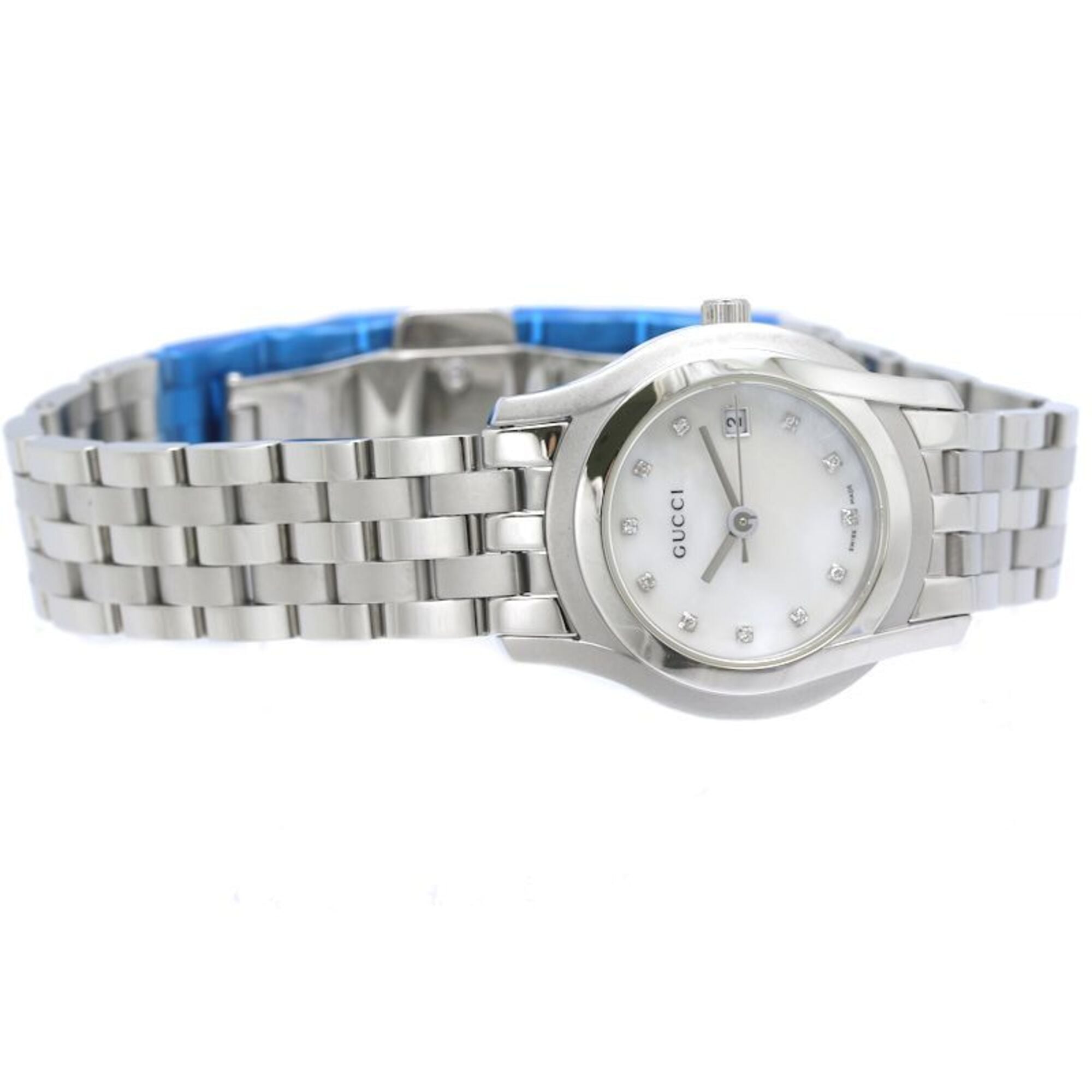 Gucci G-Class YA055501 5500L White Dial 27mm Watch