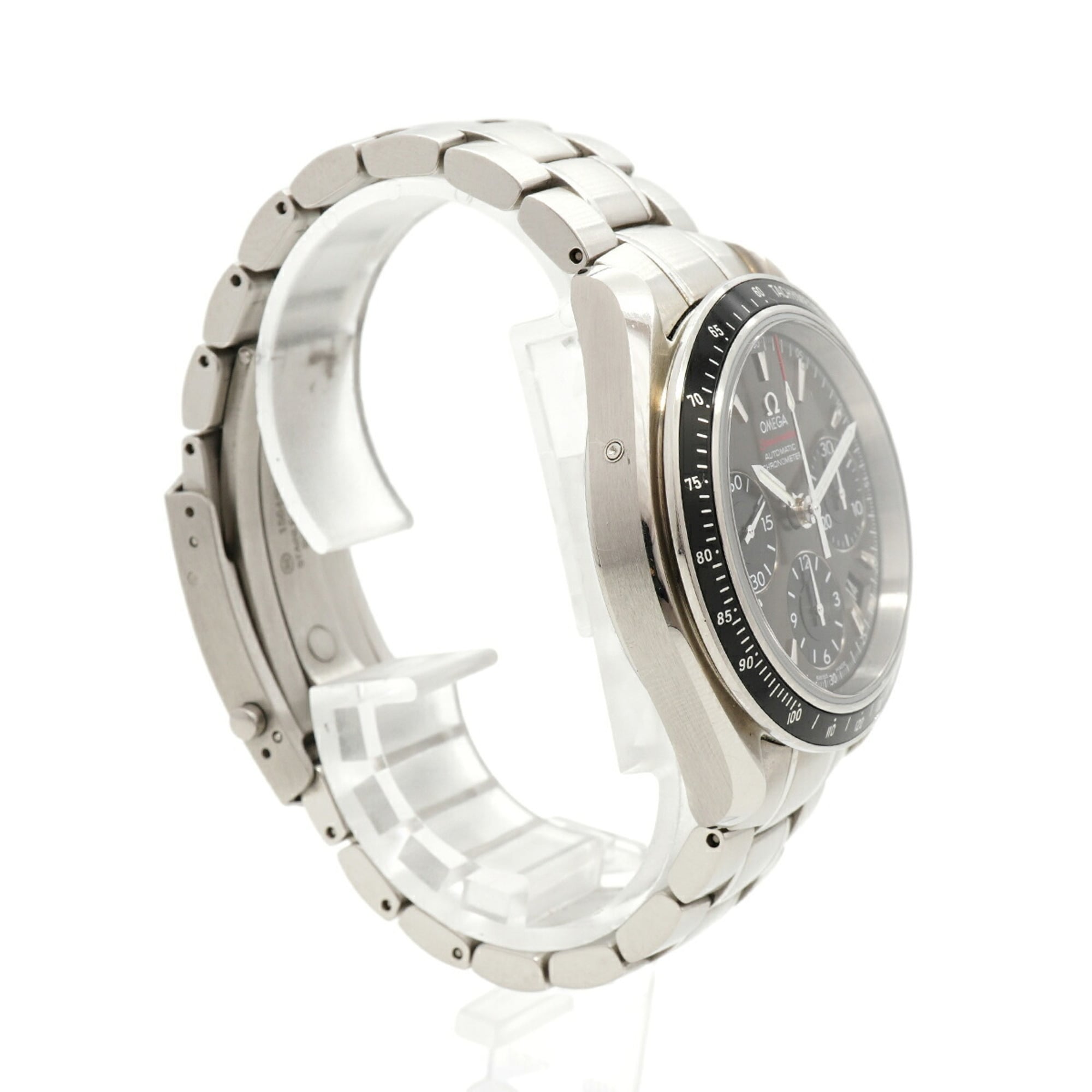 Omega Speedmaster Datum 323.30.40.40.06.001 mit grauem Zifferblatt 40mm Uhr