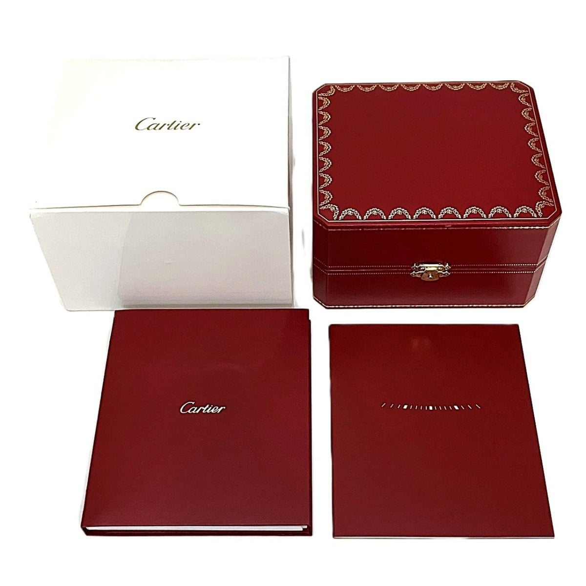 Cartier Clé de total weight 51g WGCL0010 White Dial 32mm Watch
