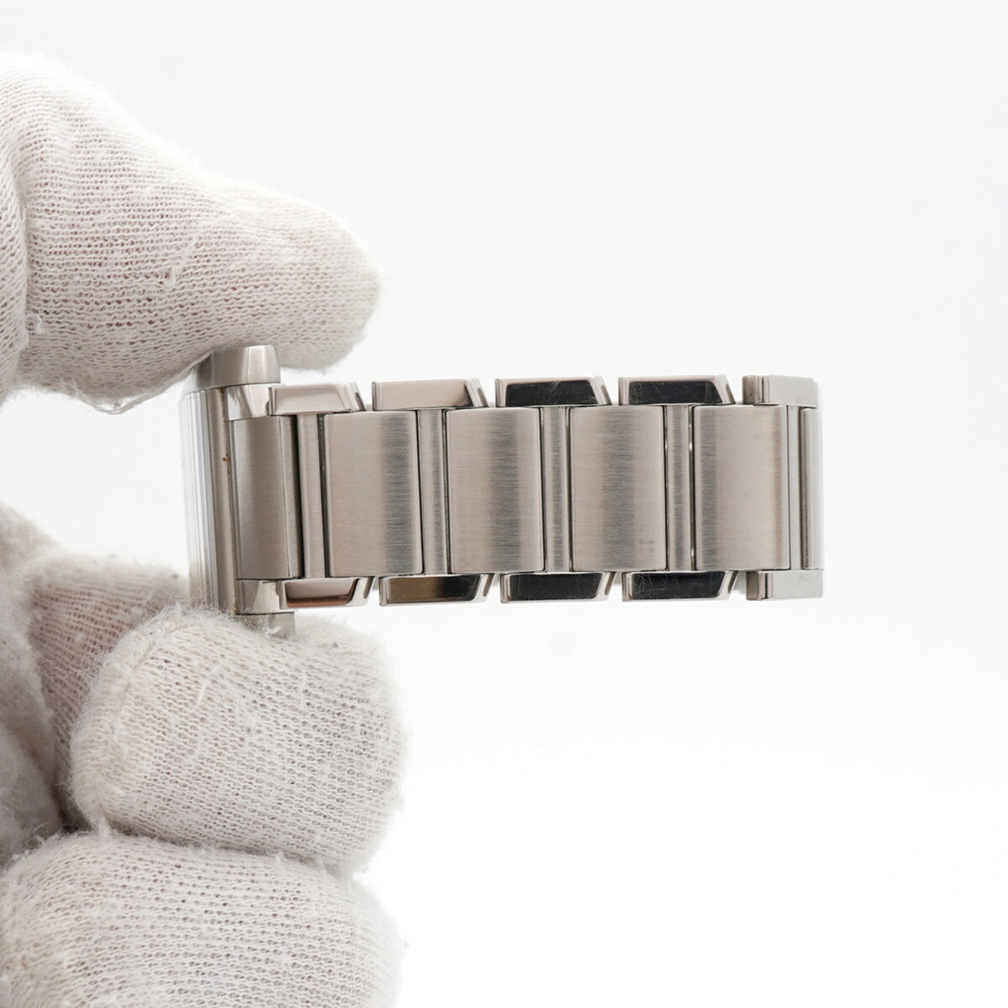 Cartier Tank Française MM W51011Q3 Ivory Dial 25mm Watch