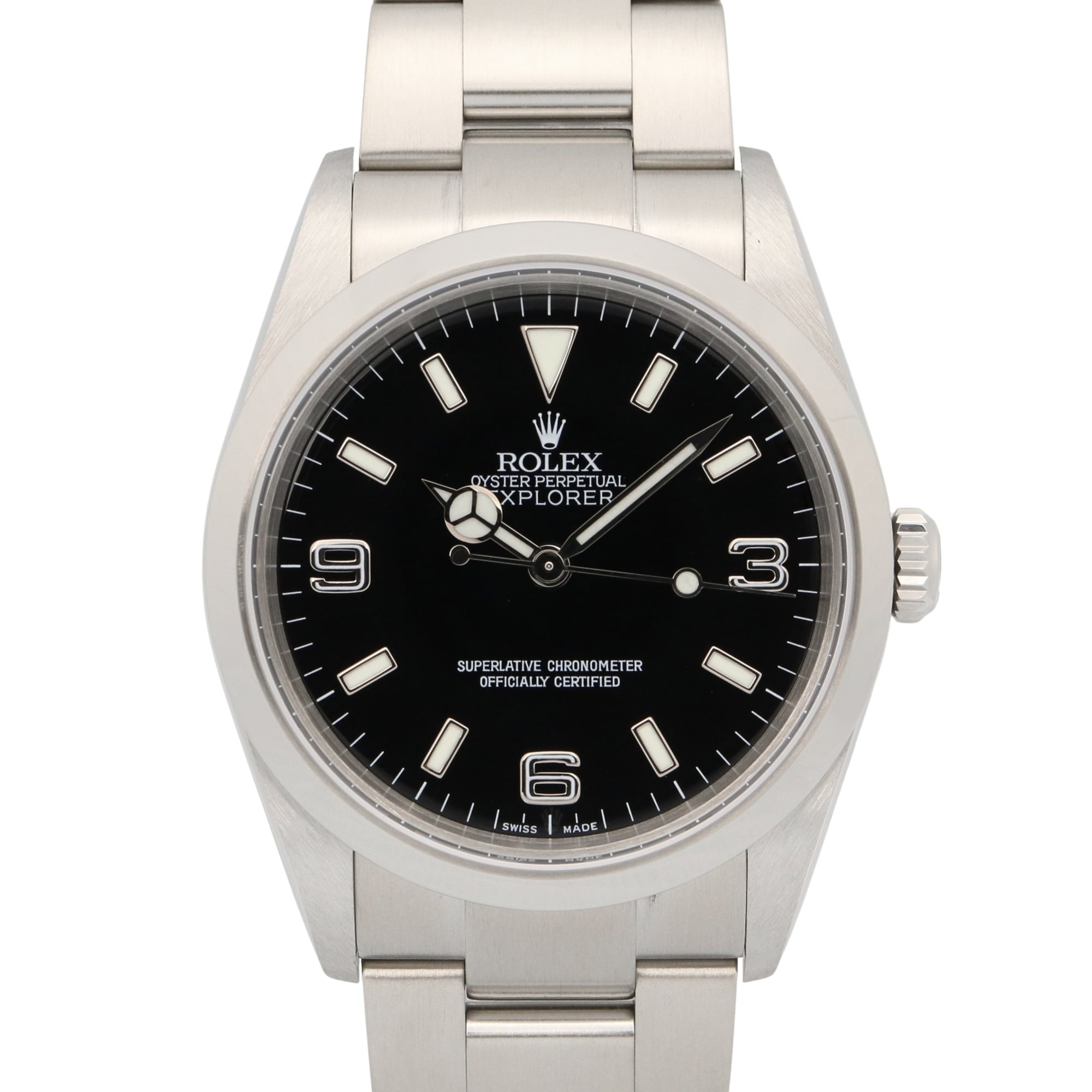 Rolex Explorer 114270 Black Dial 36mm Watch