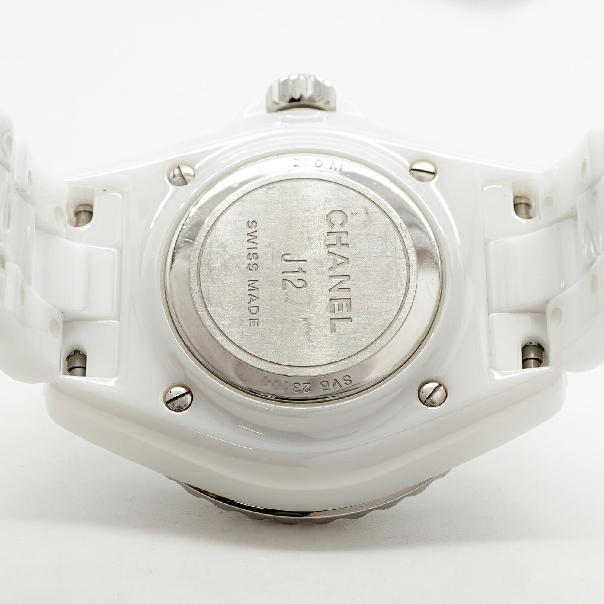 Chanel J12 H6345 White Dial 33mm Watch