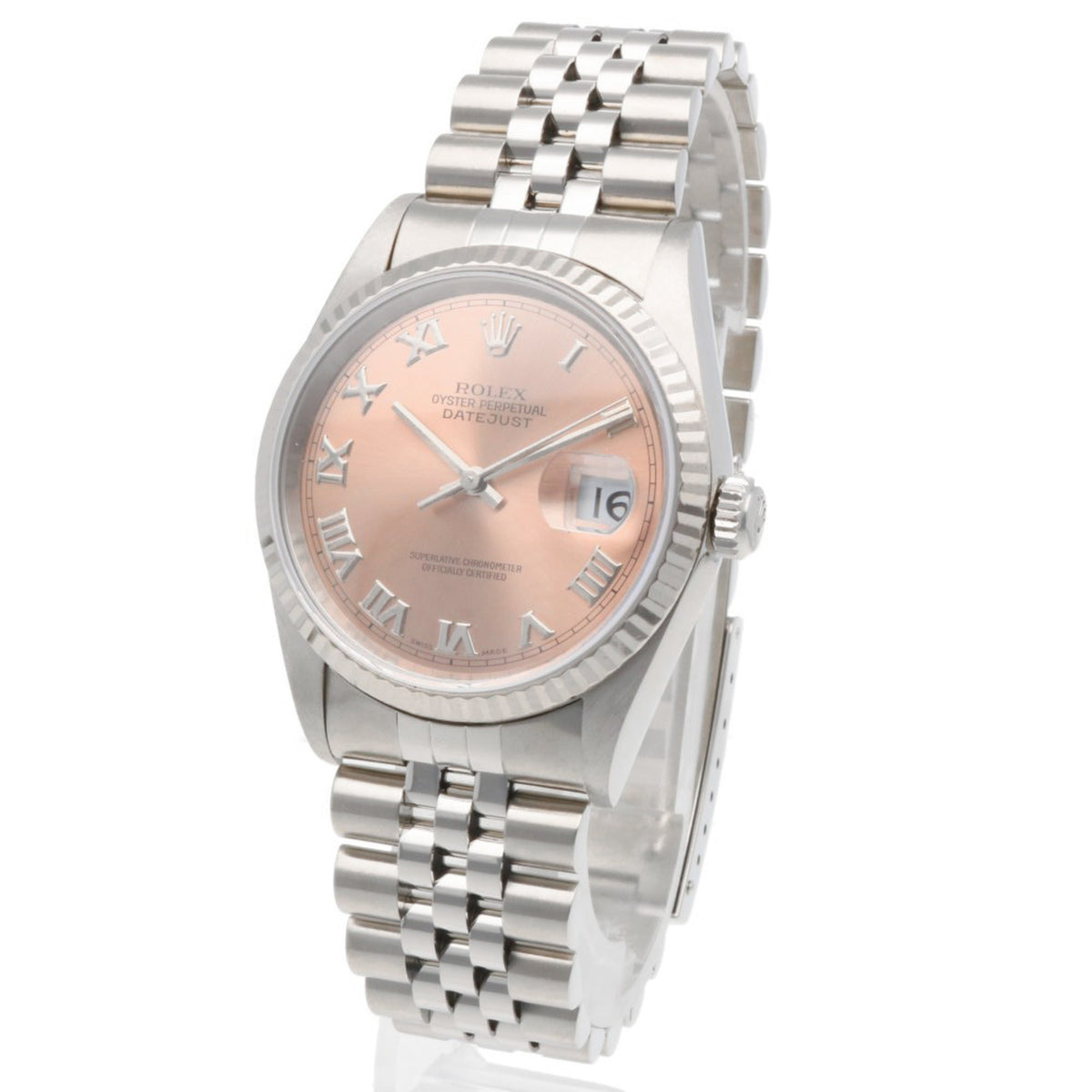 Rolex Datejust Oyster Perpetual 16234 Rosa Zifferblatt 36 mm Uhr