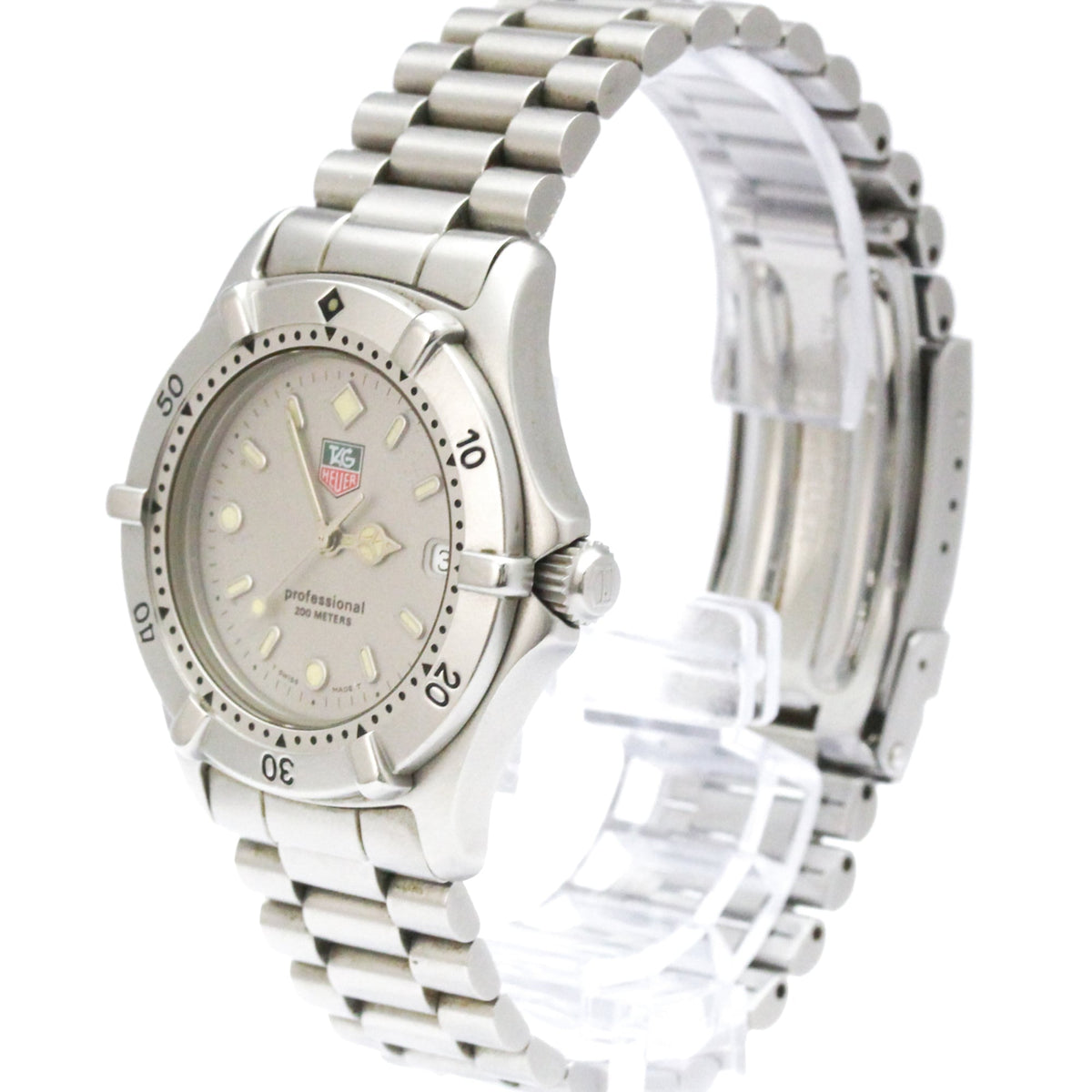 TAG Heuer Professional WE1211-R Silber Zifferblatt 35 mm Uhr