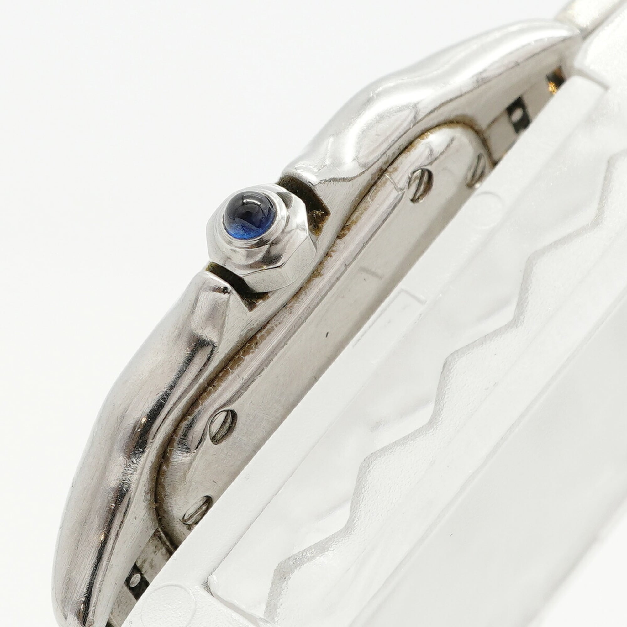 Cartier PanthÃ¨re SM 2-Row Two-Tone Ivory Dial Wo