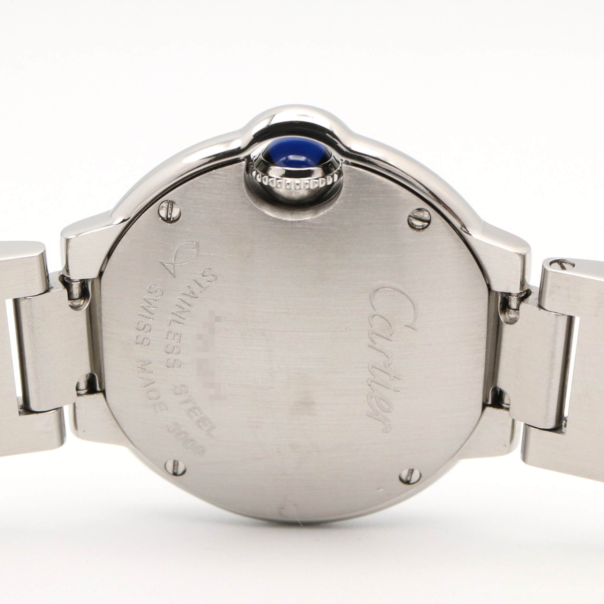 Cartier Ballon Bleu SM W69010Z4 Silver Dial 28mm Watch