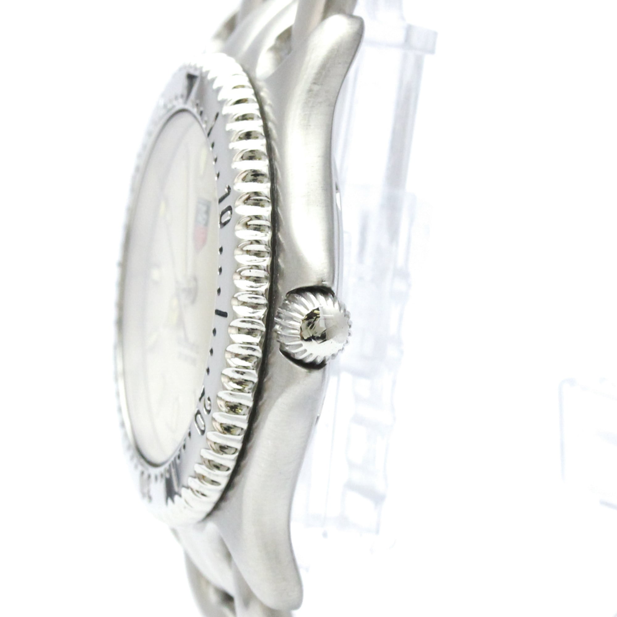 TAG Heuer Sel S89.706 Silber Zifferblatt 38 mm Uhr