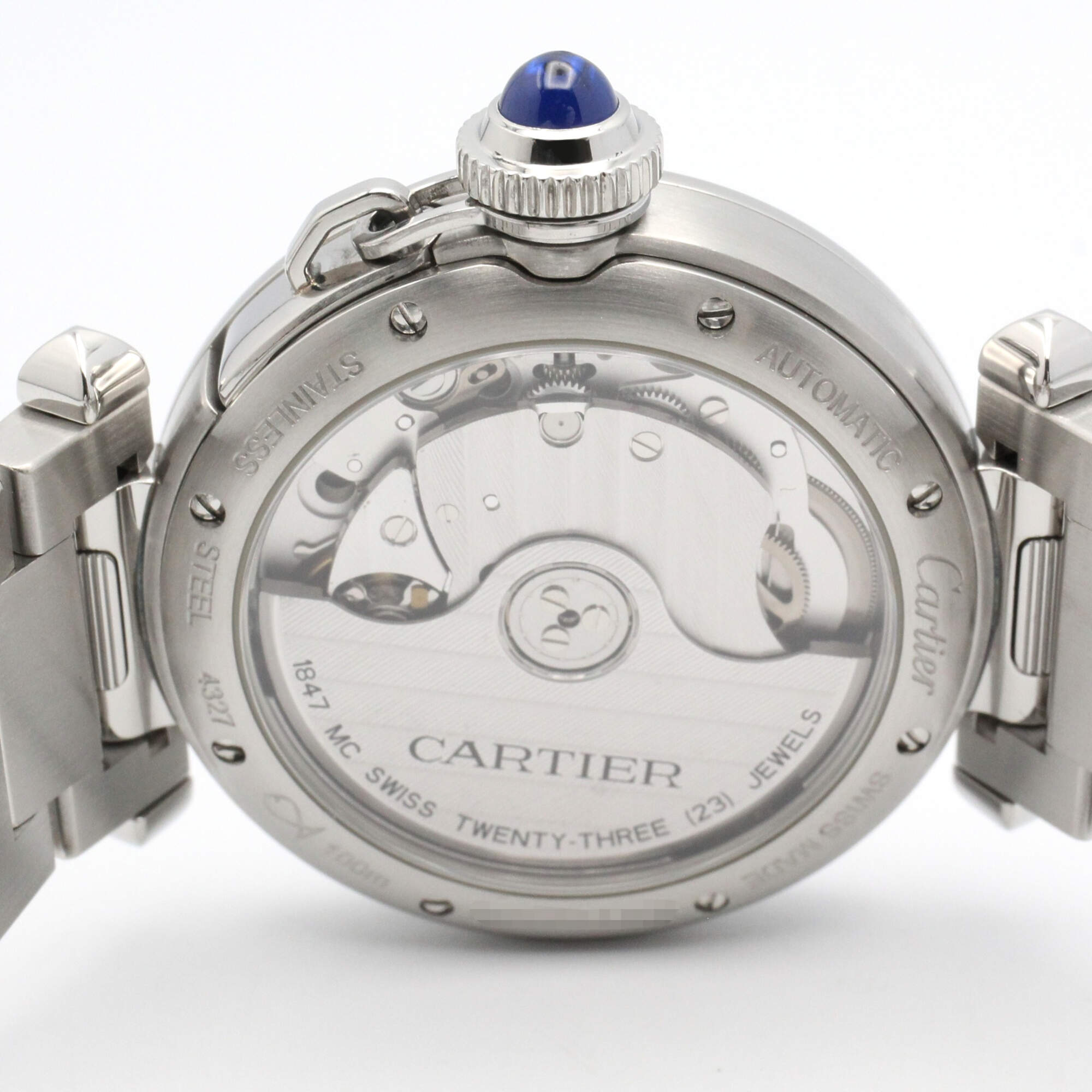 Cartier Pasha WSPA0013 Silver Dial 35mm Watch