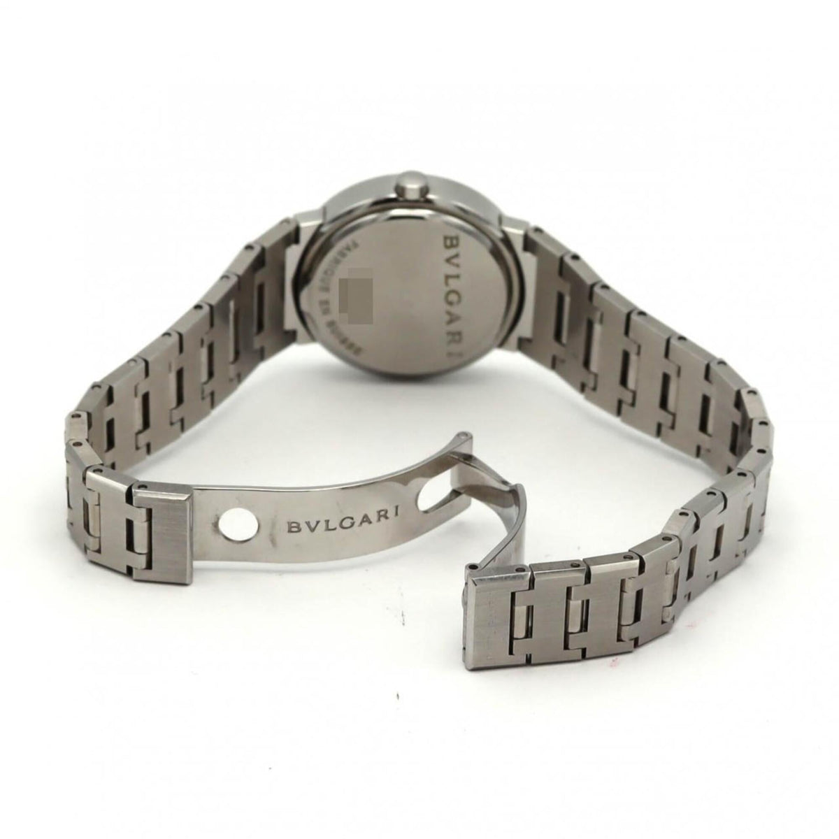 Montre Bvlgari 12P BB26SS/12 Noir avec cadran de 26 mm