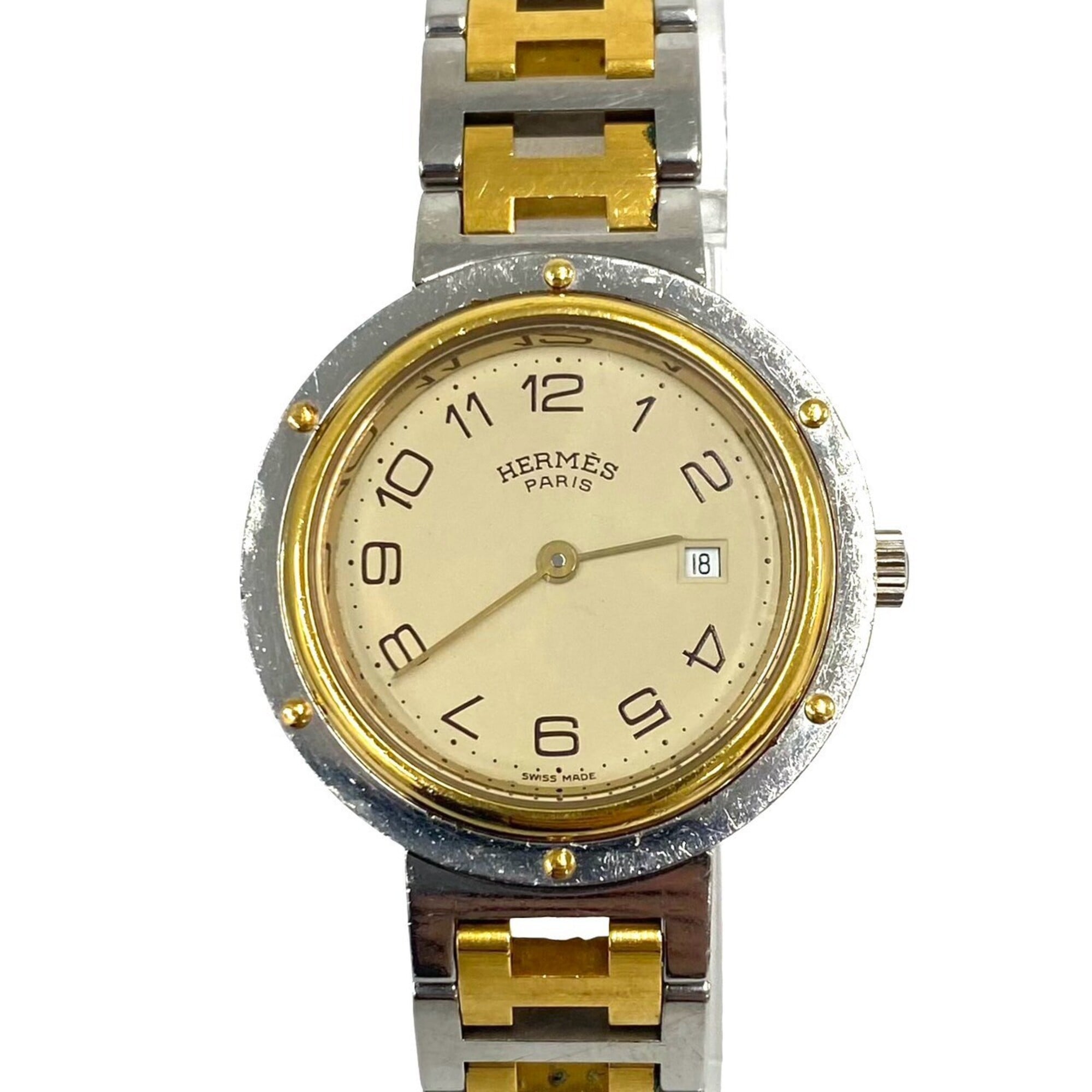 Montre Hermès Clipper à cadran de 30 mm