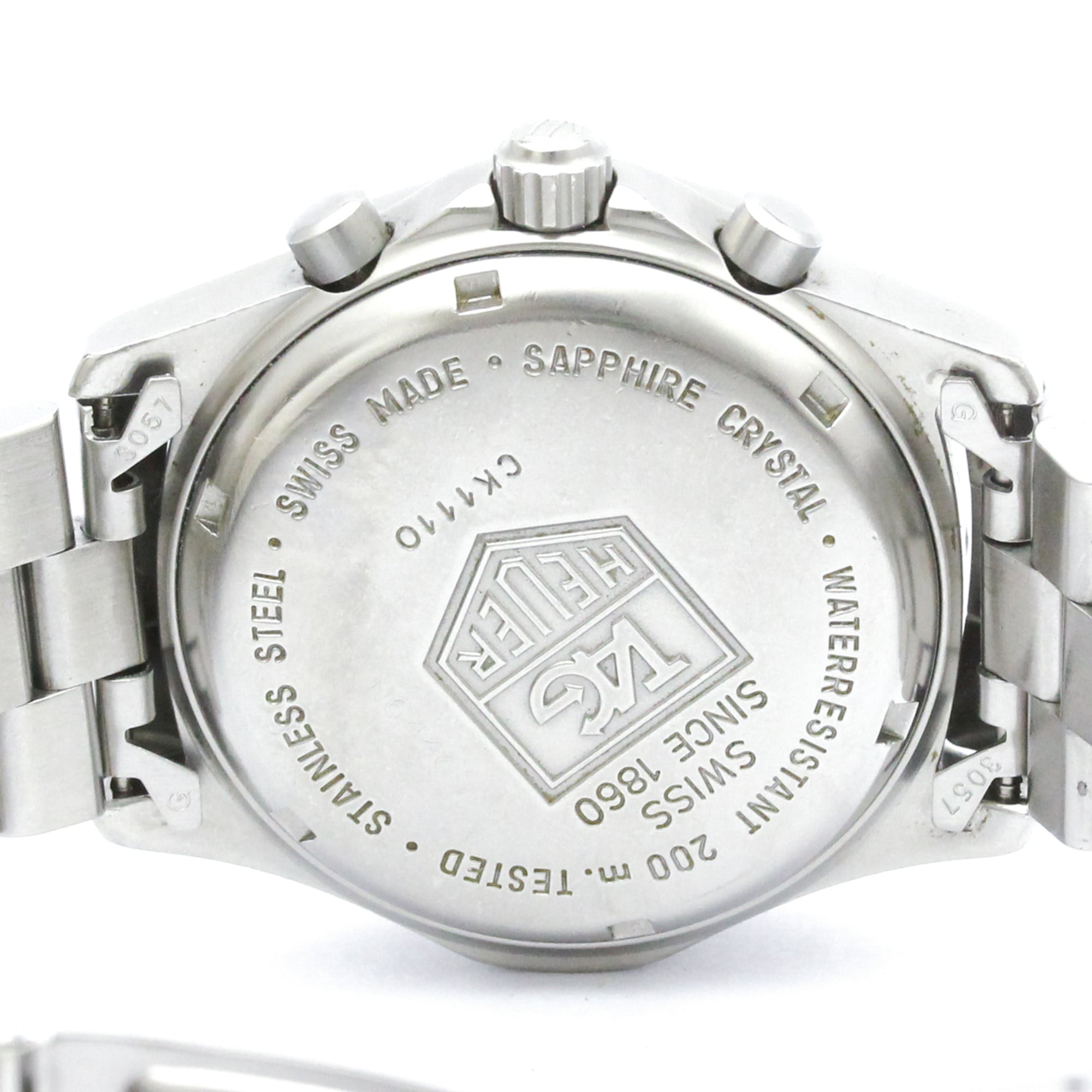 TAG HEUER 2000 Classic Professional Chronograph Watch CK1110