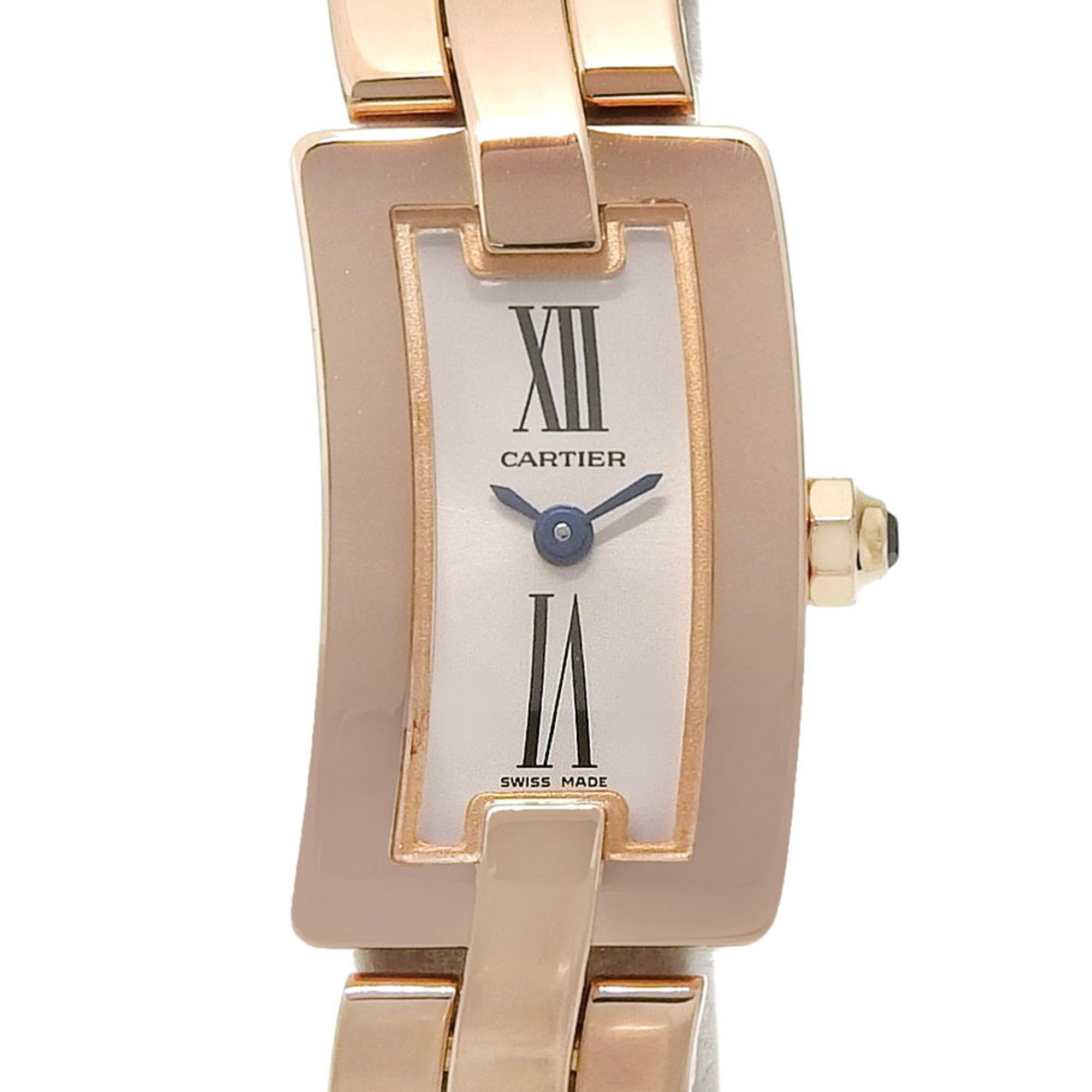 Montre Cartier Ballerina SM W700023J Blanc avec cadran de 14 mm