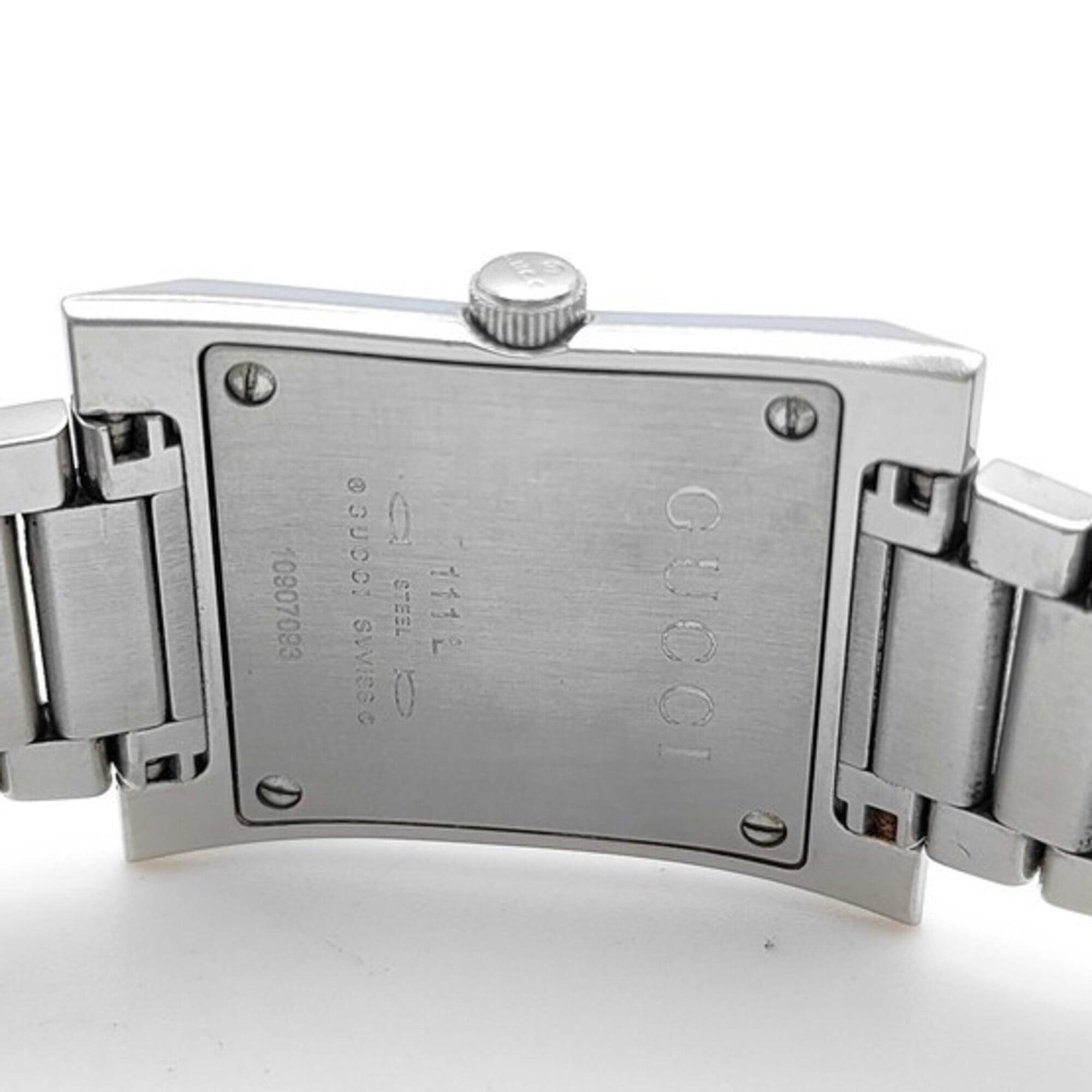 GUCCI Sherry Line 111L Silver Stainless Steel Women's Quartz Watch