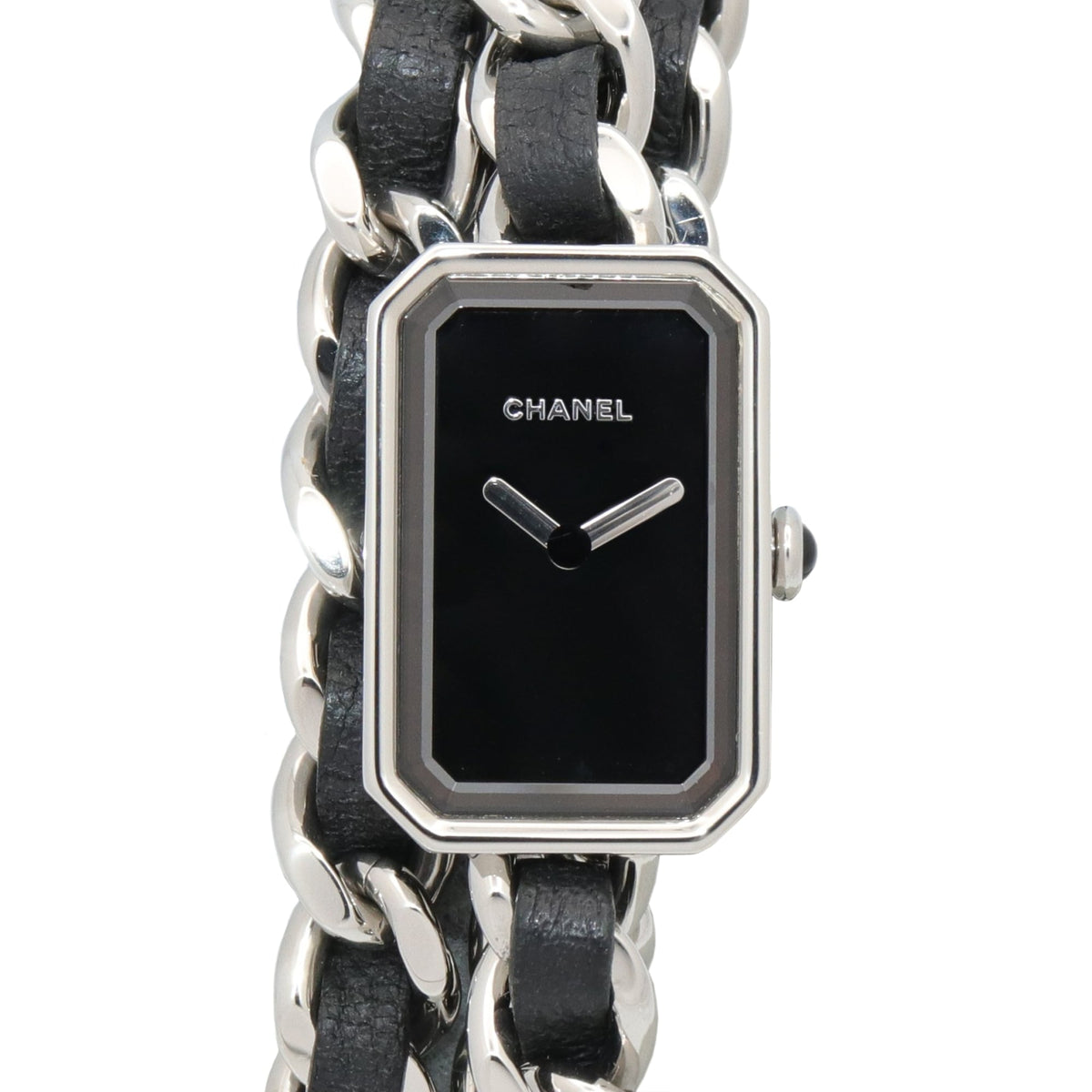 Chanel Première Lock Triple Bracelet H3749 Black Dial 15mm Watch