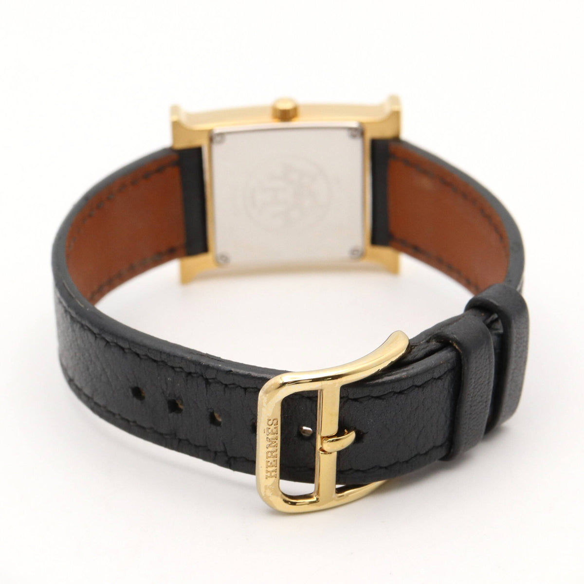 Hermes H- HH1.201 Horloge met witte wijzerplaat, 21 mm